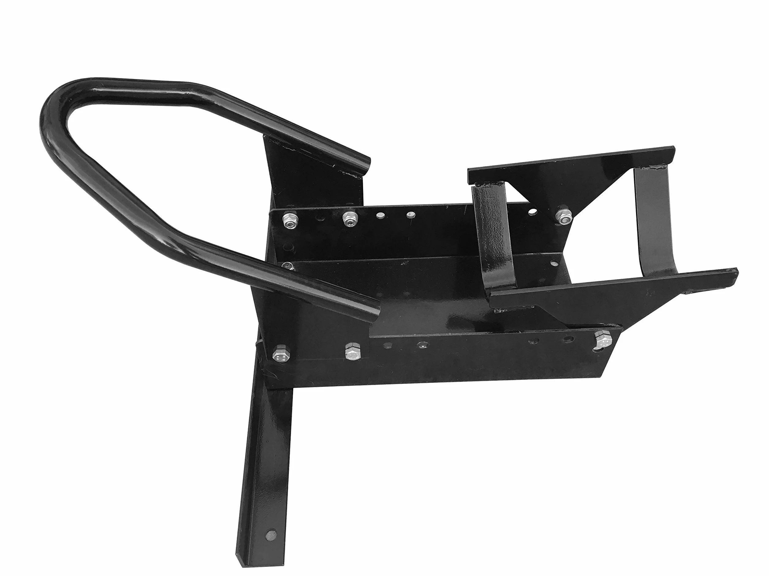MaxxHaul 80077 - Cuneo ferma ruota standard per motocicletta con supporto girevole
