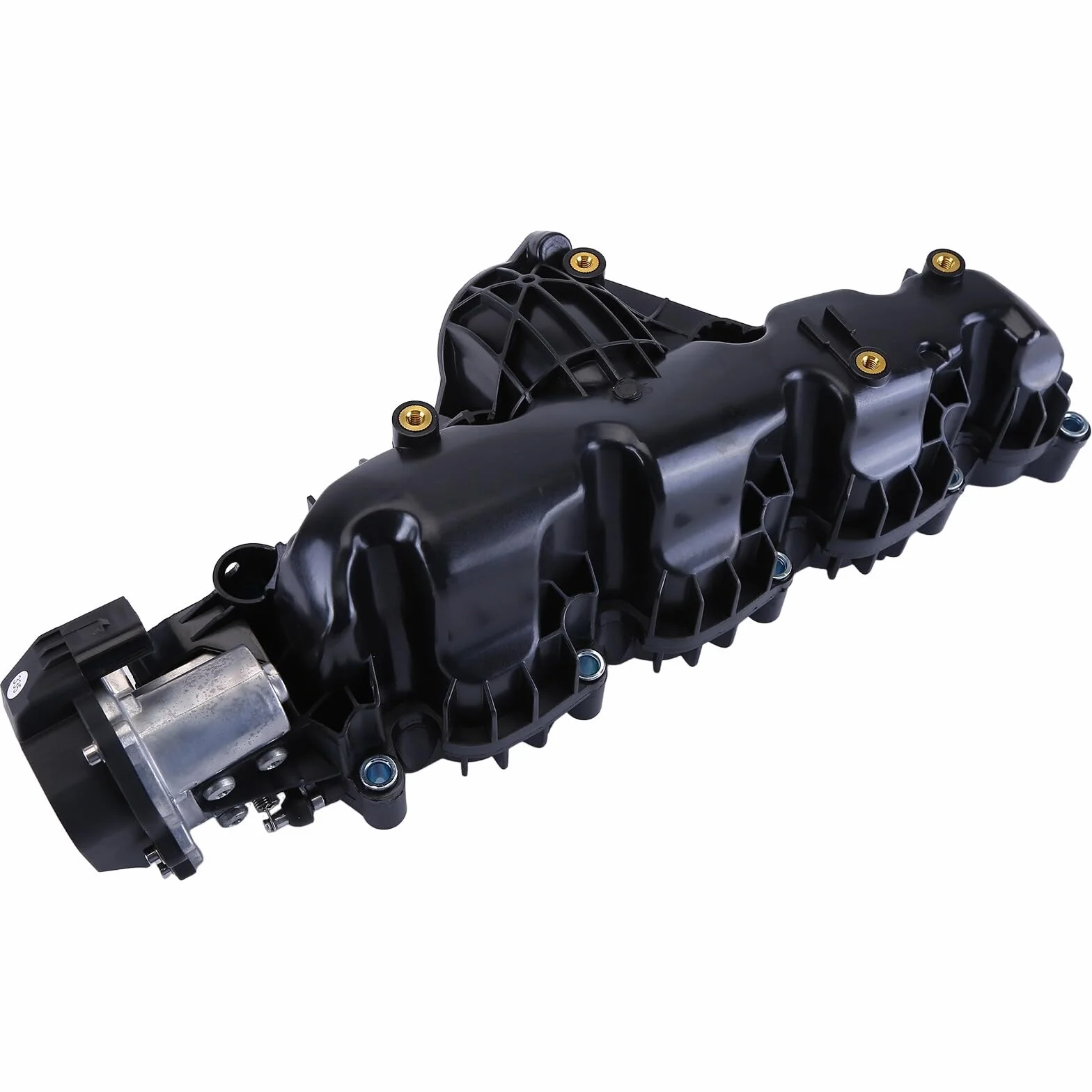 Collettore di aspirazione con guarnizione, 03L129711AG Collettore di aspirazione Modulo di aspirazione compatibile con Audi A3 A4 A5 A6 Q5 Seat Exeo Leon Skoda Octavia Yeti Eos Golf Jetta