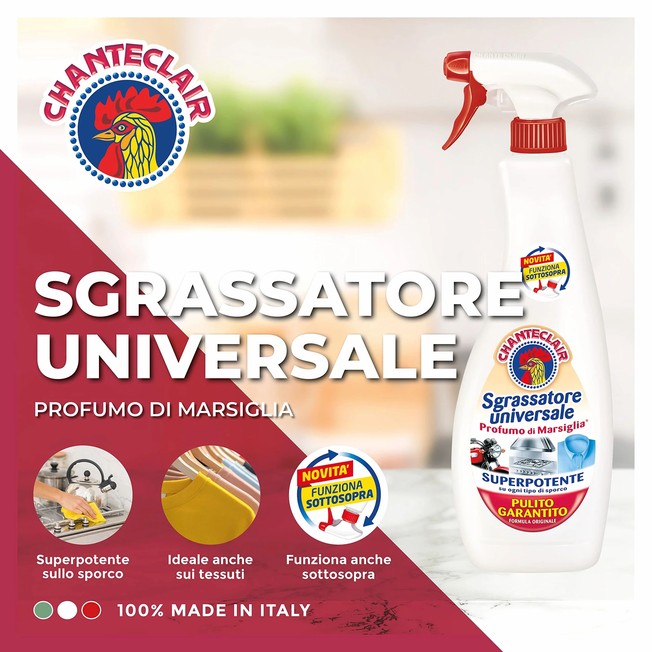 CHANTECLAIR Sgrassatore Universale 5000 ml Profumo di Marsiglia