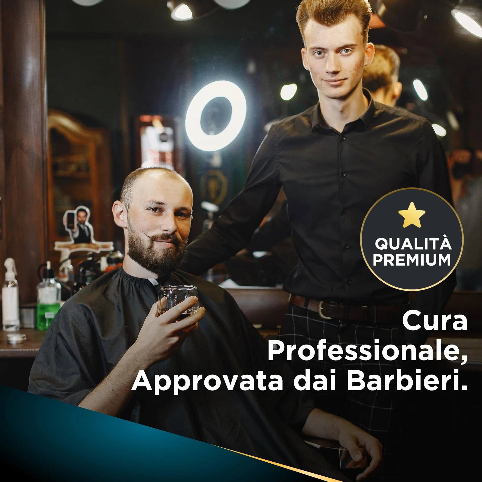 Sakkal Spazzola per barba in setole di cinghiale lisciante antistatica