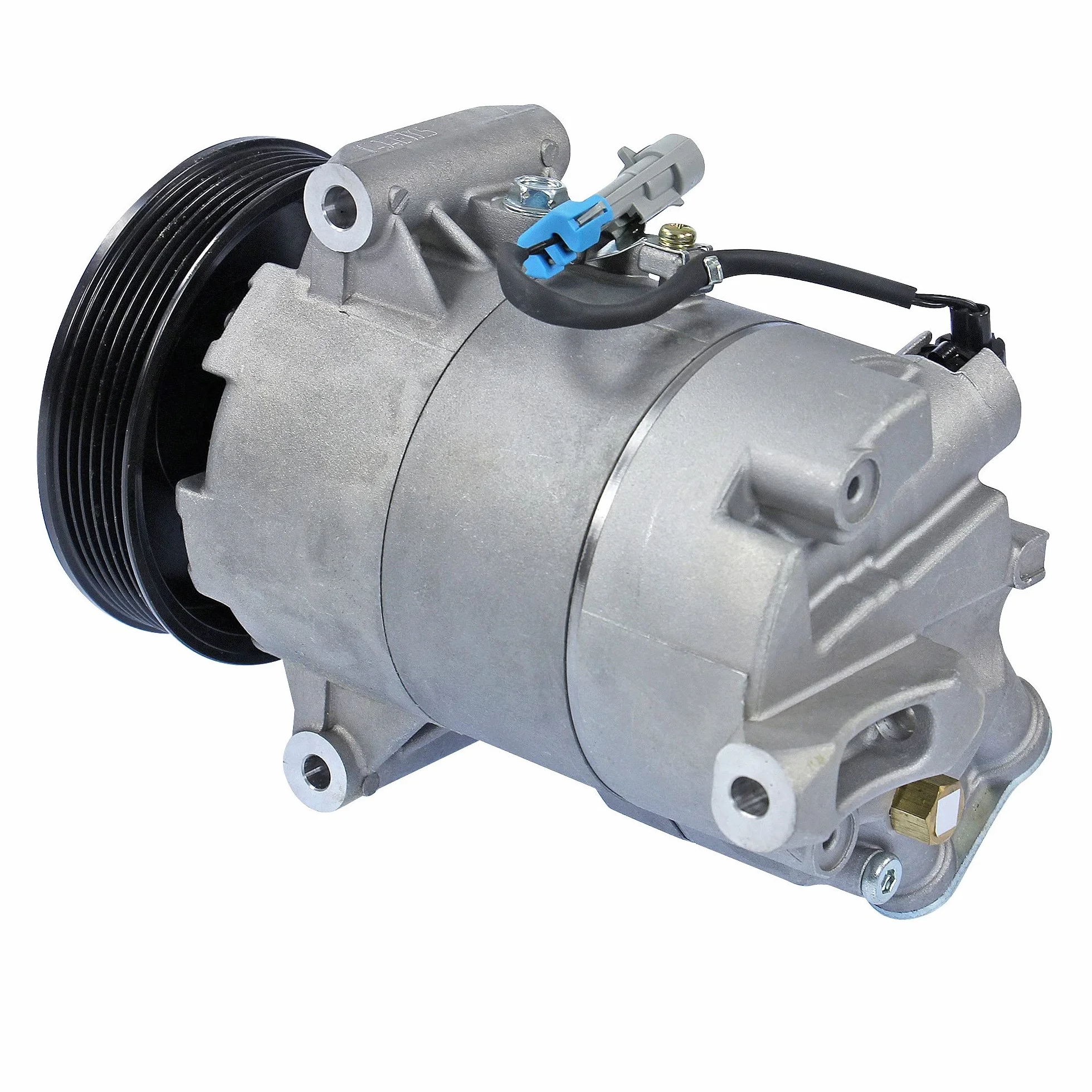 Compressore dell'aria condizionata con puleggia a V per DELPHI/HARRISON CVC con olio PAG compatibile OPEL ASTRA J INSIGNIA A