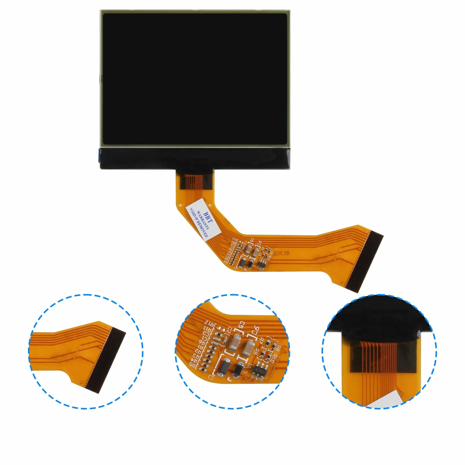 LCD Sostituzione per Strumento Cluster LCD Schermo per Touareg, per Porsche, per Cayenna, per Cayenne S, per Cayenna, per GTS 955 957 2003-2010