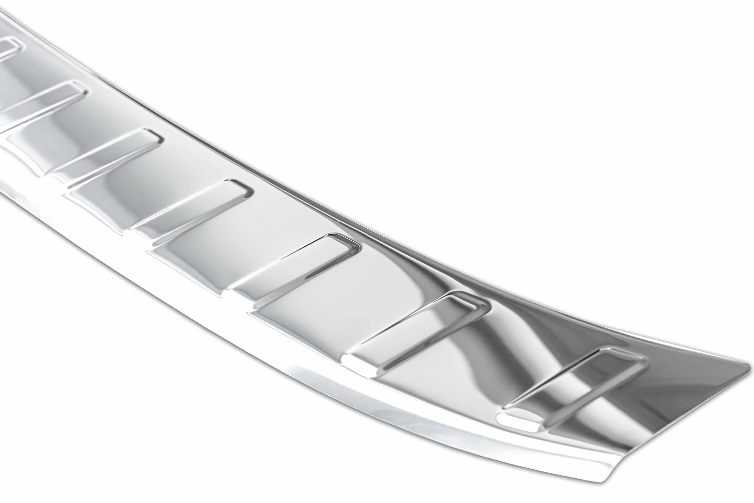 Protezione per paraurti in acciaio inox cromato, compatibile con Audi Q3 Sportback | tipo F3 | anno di costruzione dal 2019 | qualità premium di RECAMBO