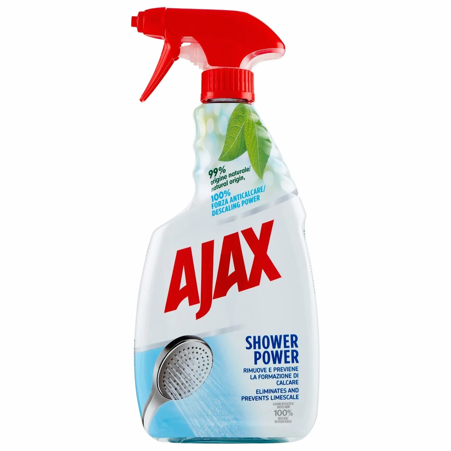 Ajax Shower Power Detersivo Anticalcare 10 x 600ml