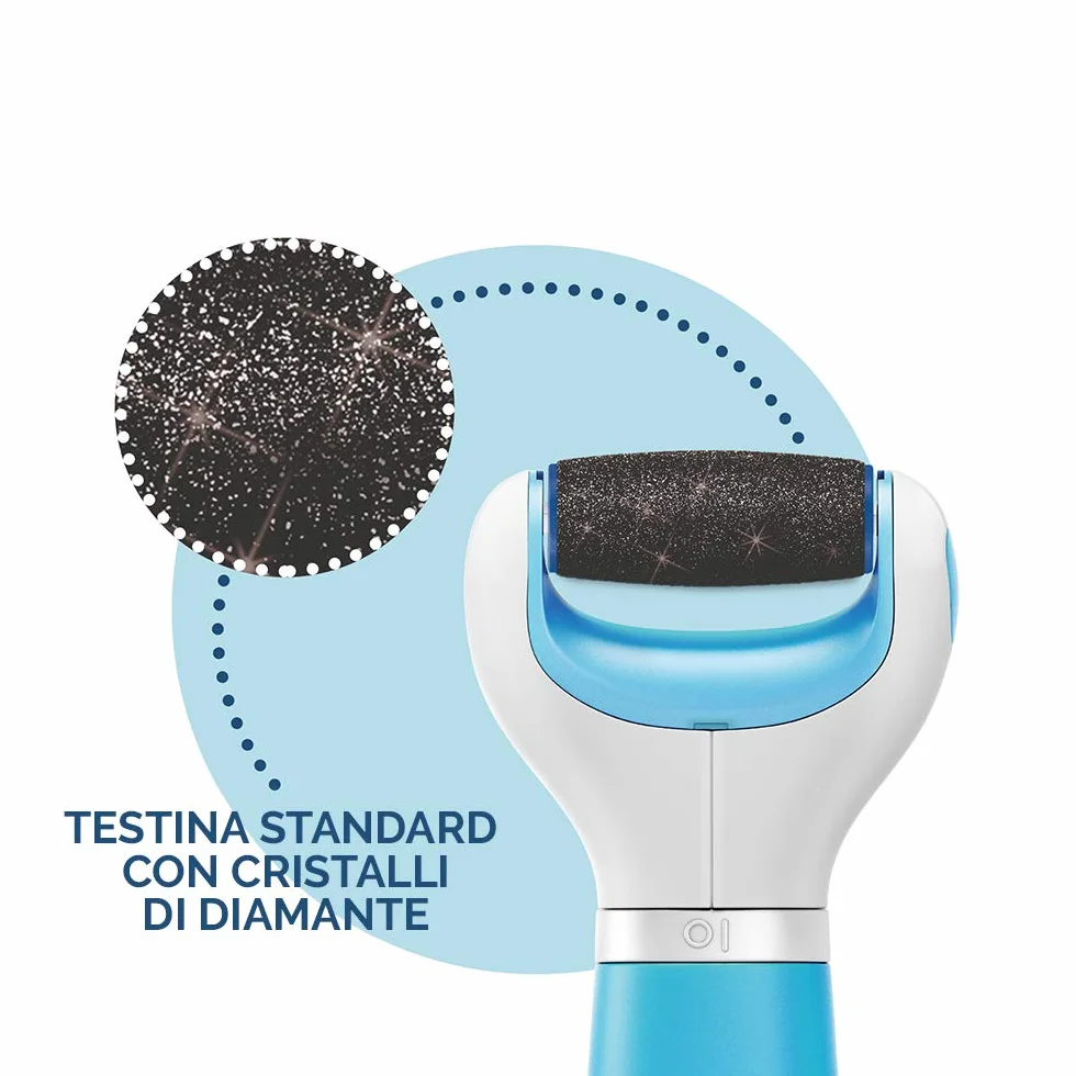 Scholl Velvet Soft 2 Ricambi Cristalli Diamante per Roll Professionale Pedicure Velvet Smooth, Confezione 2 Pezzi