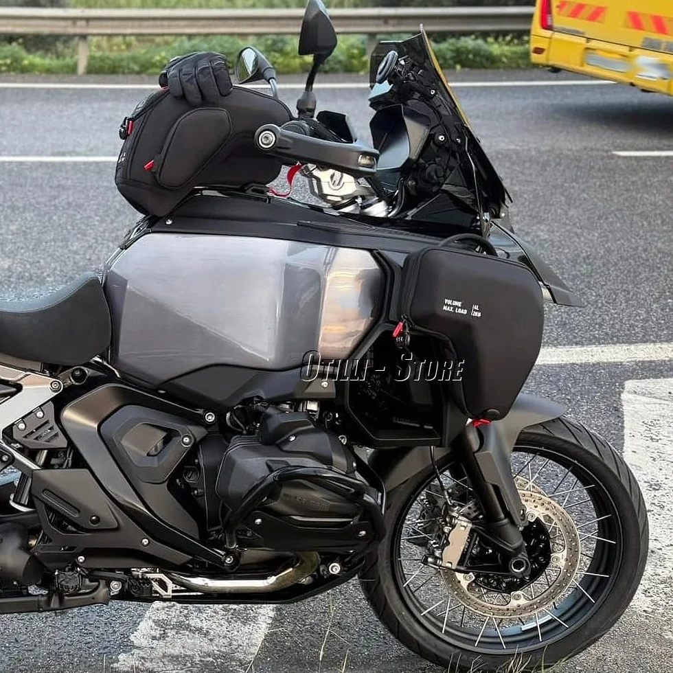 Adatto per BMW R 1300 GS Adventure R1300GS ADVENTURE Accessori 2024 2025 Moto Radiatore Cowl Side Bag 4L Volume Carenatura Laterale Tool Borse di stoccaggio