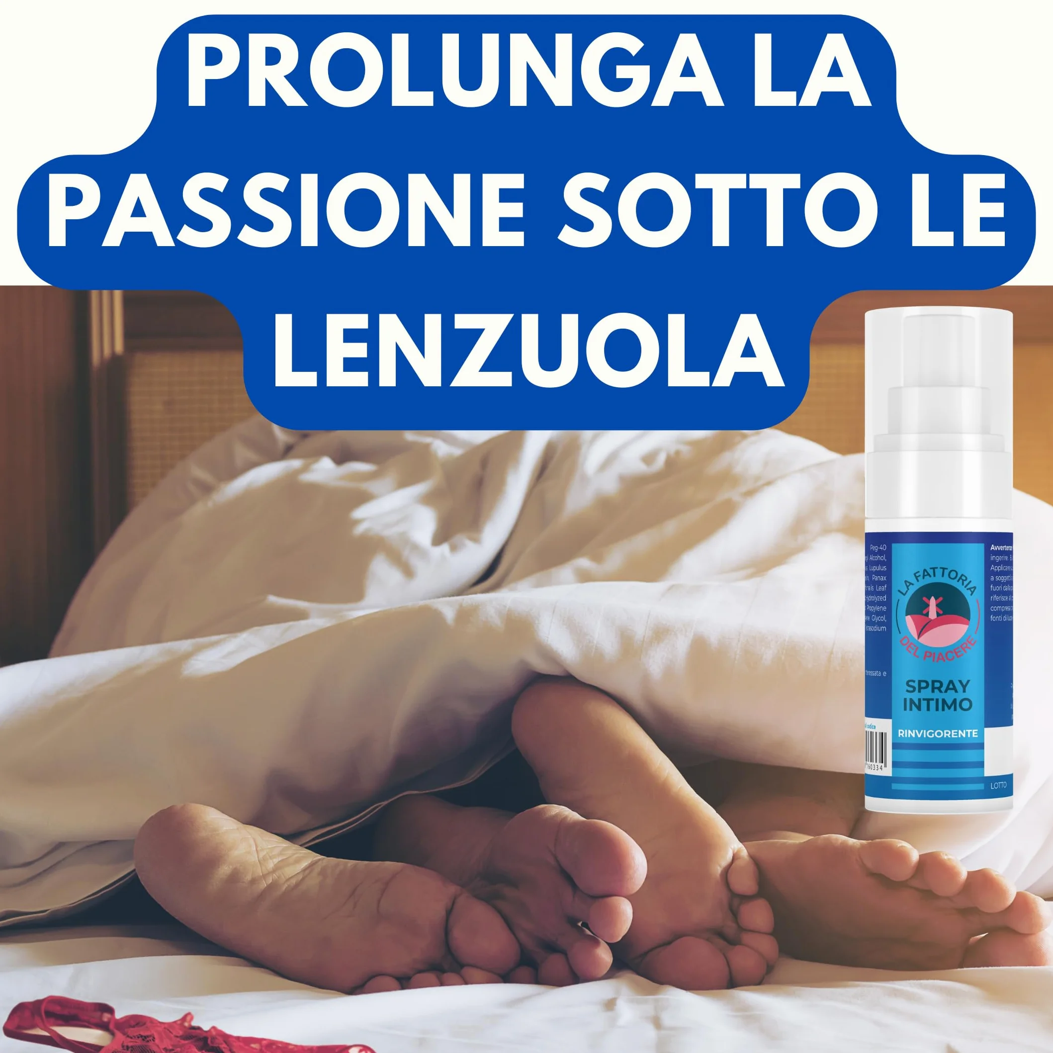 Spray ritardante anestetico per eiaculazione precoce uomo 30ml