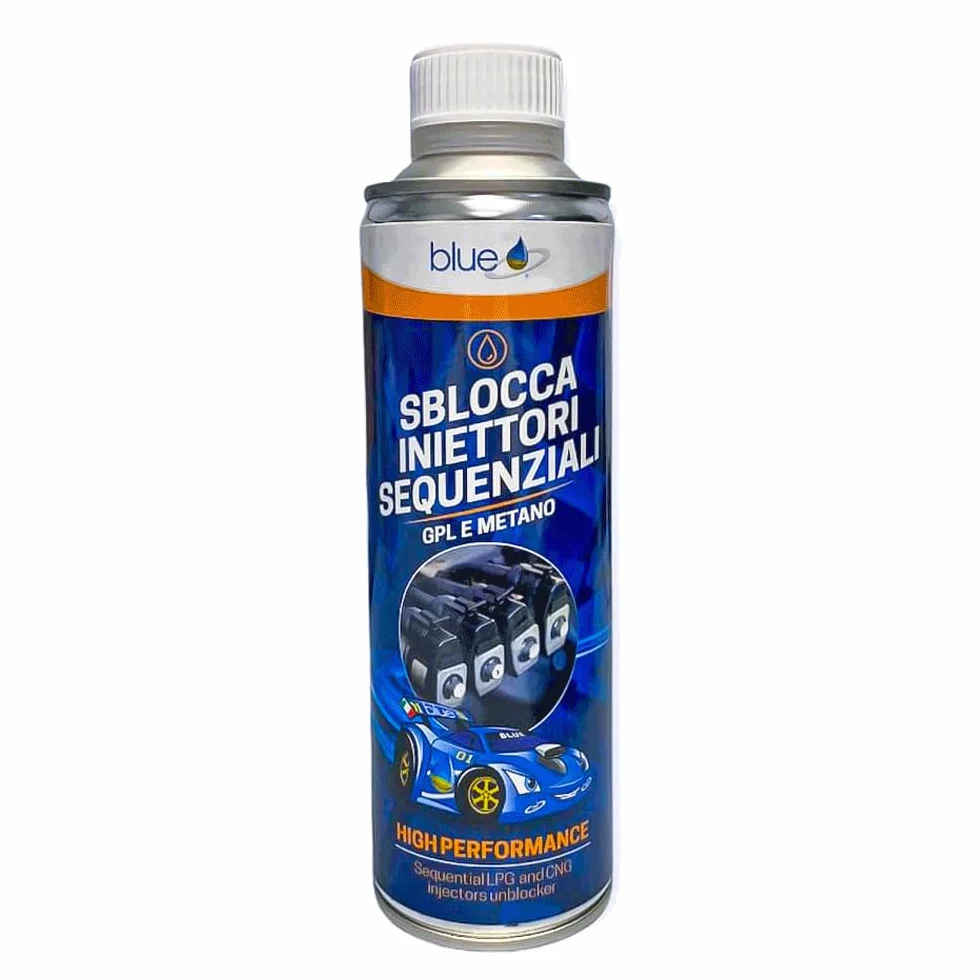 Additivo Sblocca Iniettori Sequenziali GPL e METANO 350ml SEQUENTIAL LPG And CNG Injector UNBLOCKER BG03035