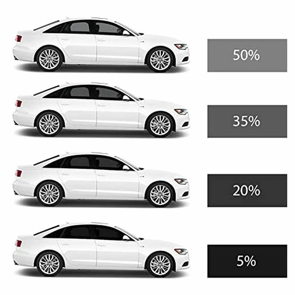 Generico Pellicole Oscuramento Vetri Auto Pre Tagliate a Misura Ricambio Compatibile con Volkswagen Golf 6 5p dal 2008 al 2011 LOLLOMOTO (20% Scura)