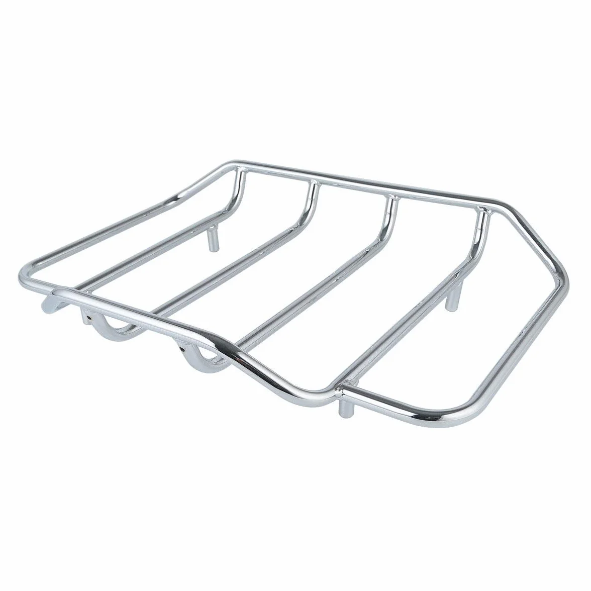 TCMT Tour Binario Portapacchi Cromo Adatto per Harley Touring Electra Street Road Glide King FLH FLHX FLTR 1984-2018