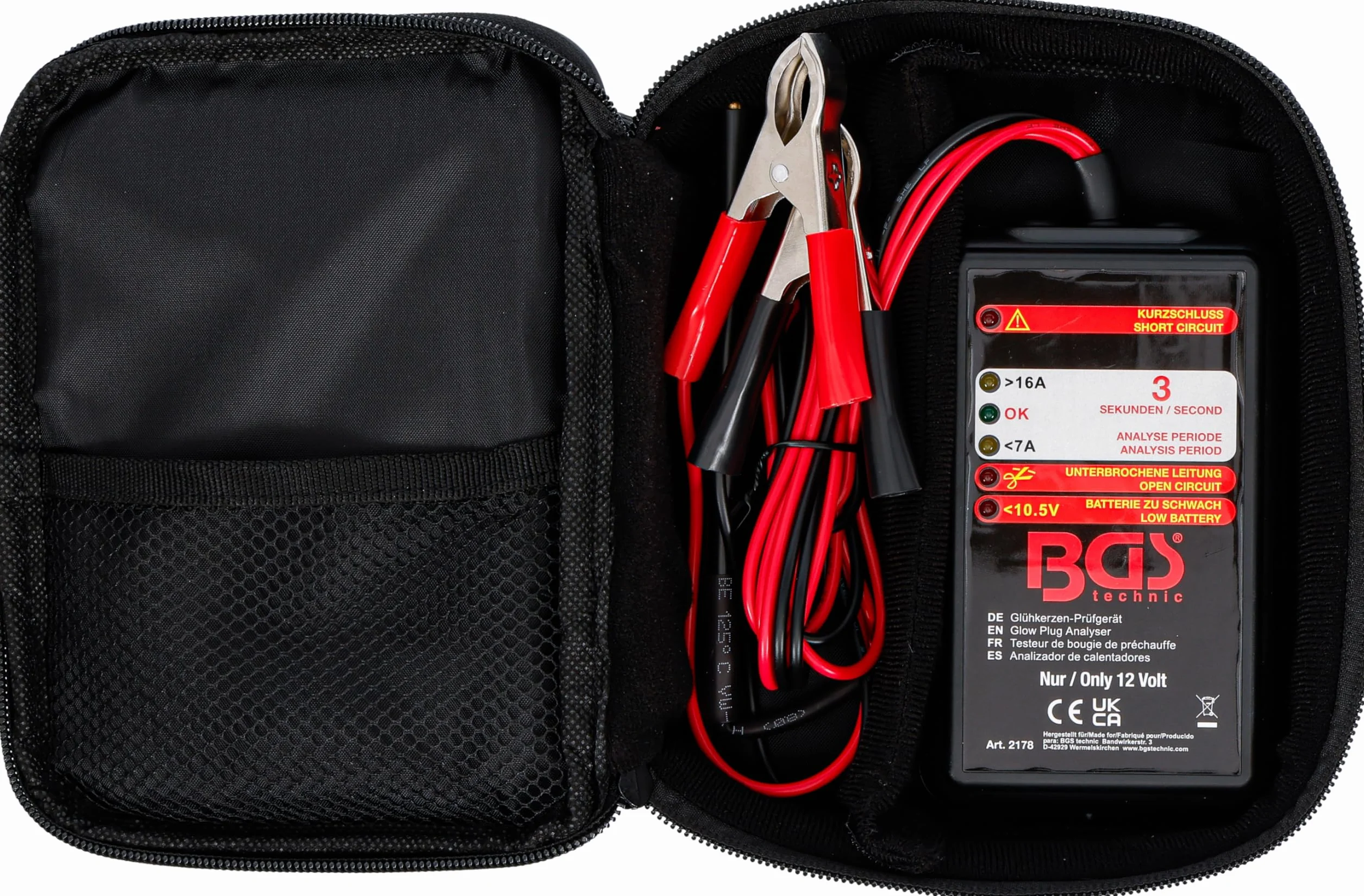 BGS 2178 Tester per candelette 12 V