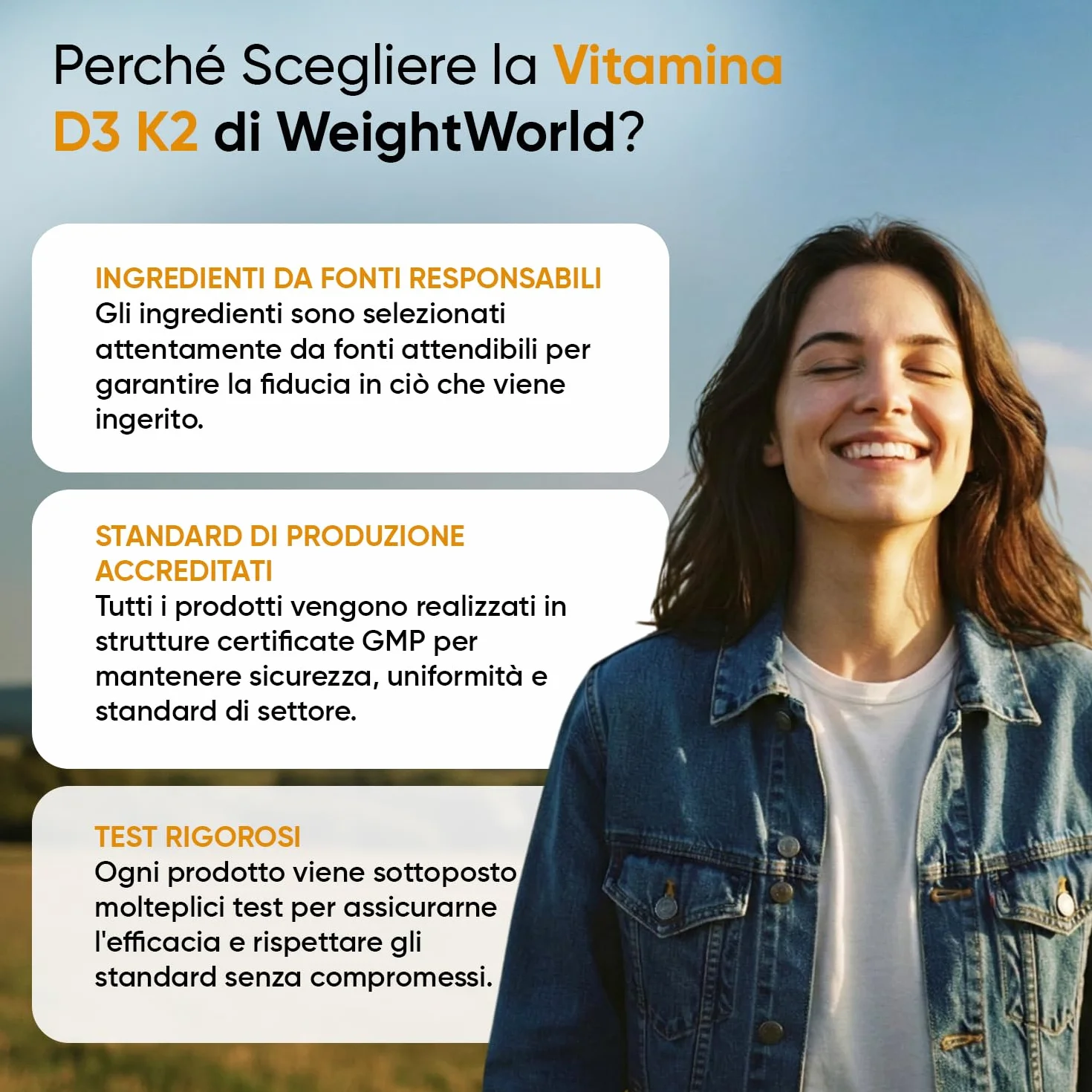 Vitamina D3 K2 2000UI Colecalciferolo 200μg Menachinone 365 Compresse Senza Glutine