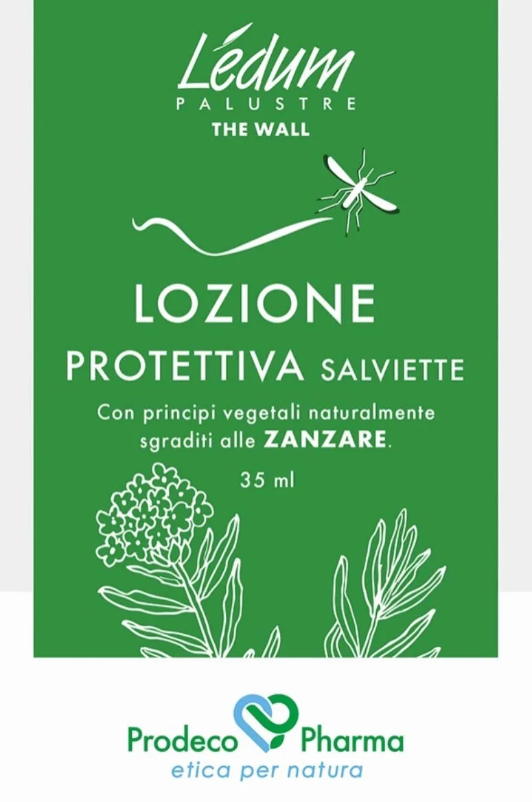 Prodeco Pharma Ledum Palustre The Wall Lozione Protettiva Salviette