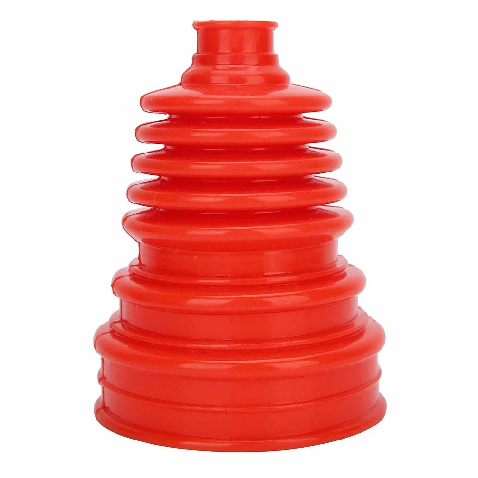 Kit testa a sfera universale in silicone per cuffia asse CV Rosso