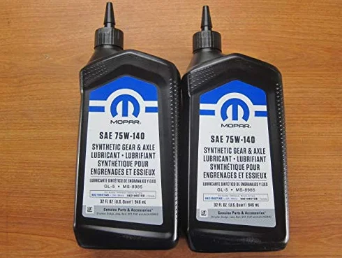 Mopar SAE 75W-140 sintetico lubrificante ingranaggi e asse OEM