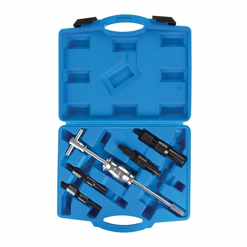 Silverline Set per Estrazione Cuscinetti Interni 12-32 mm, 5 Pezzi
