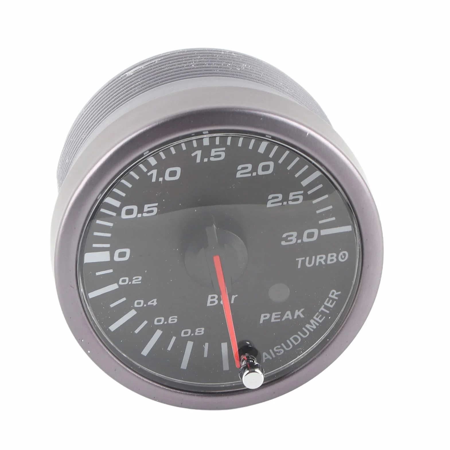 Manometro dell'olio Indicatore di pressione di carica turbo 60 mm 3,0 bar DC12 V per auto camion moto