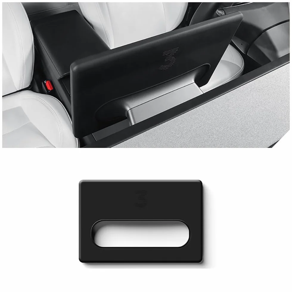 Per Tesla Model 3 Highland 2024 Cornice protettiva per schermo di controllo centrale display in silicone copertura protettiva per interni auto accessori (nero)
