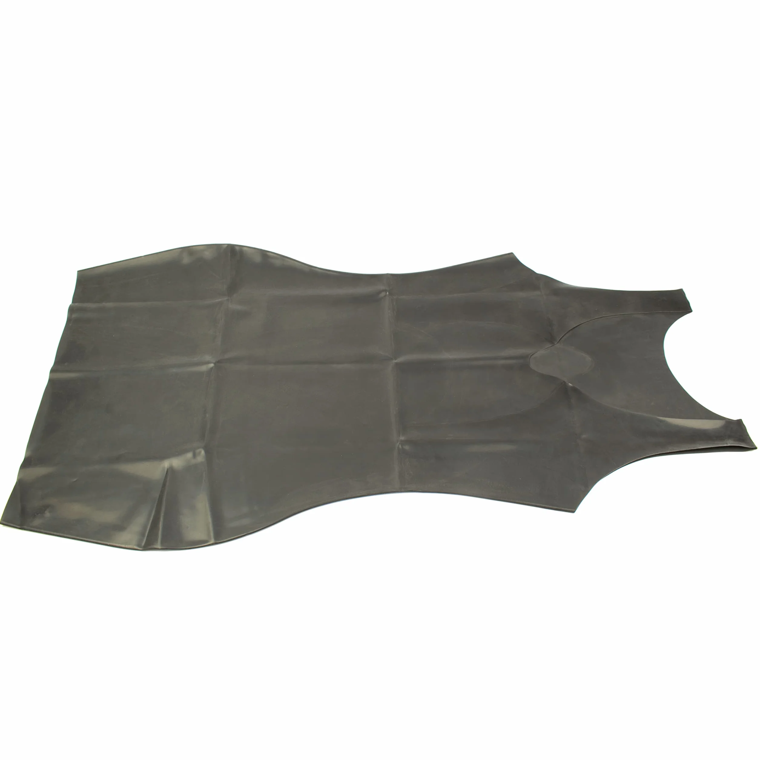 Rubberfashion Vestito in Lattice Mini Corto Senza Maniche Scollo a V Vestiti Sexy per Donne