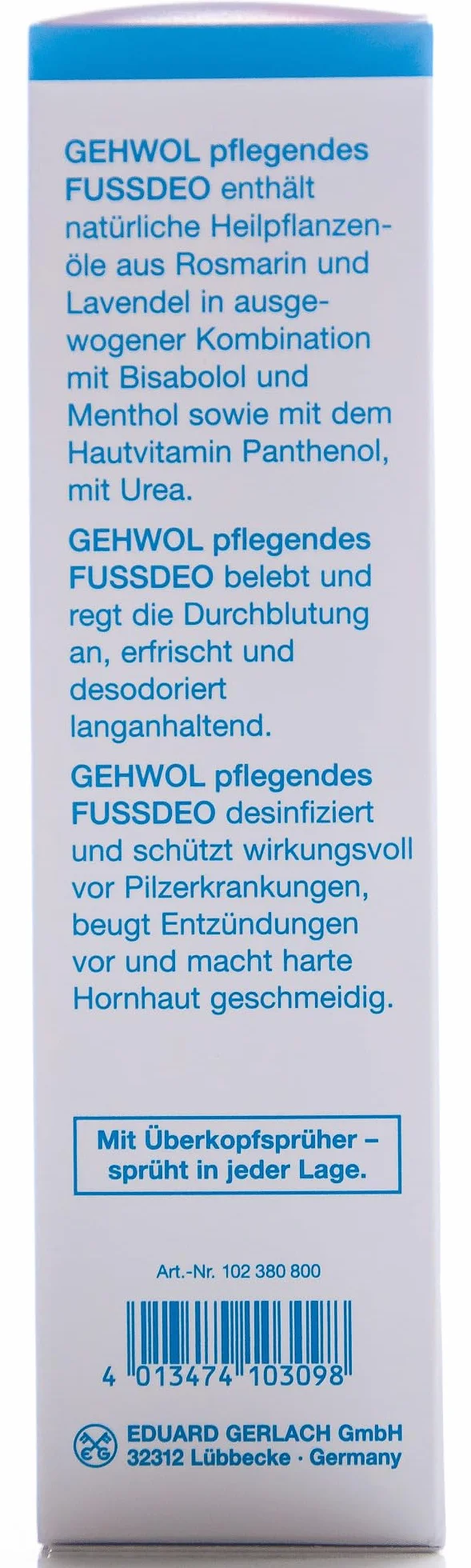 Gehwol Deodorante Spray 150 ml