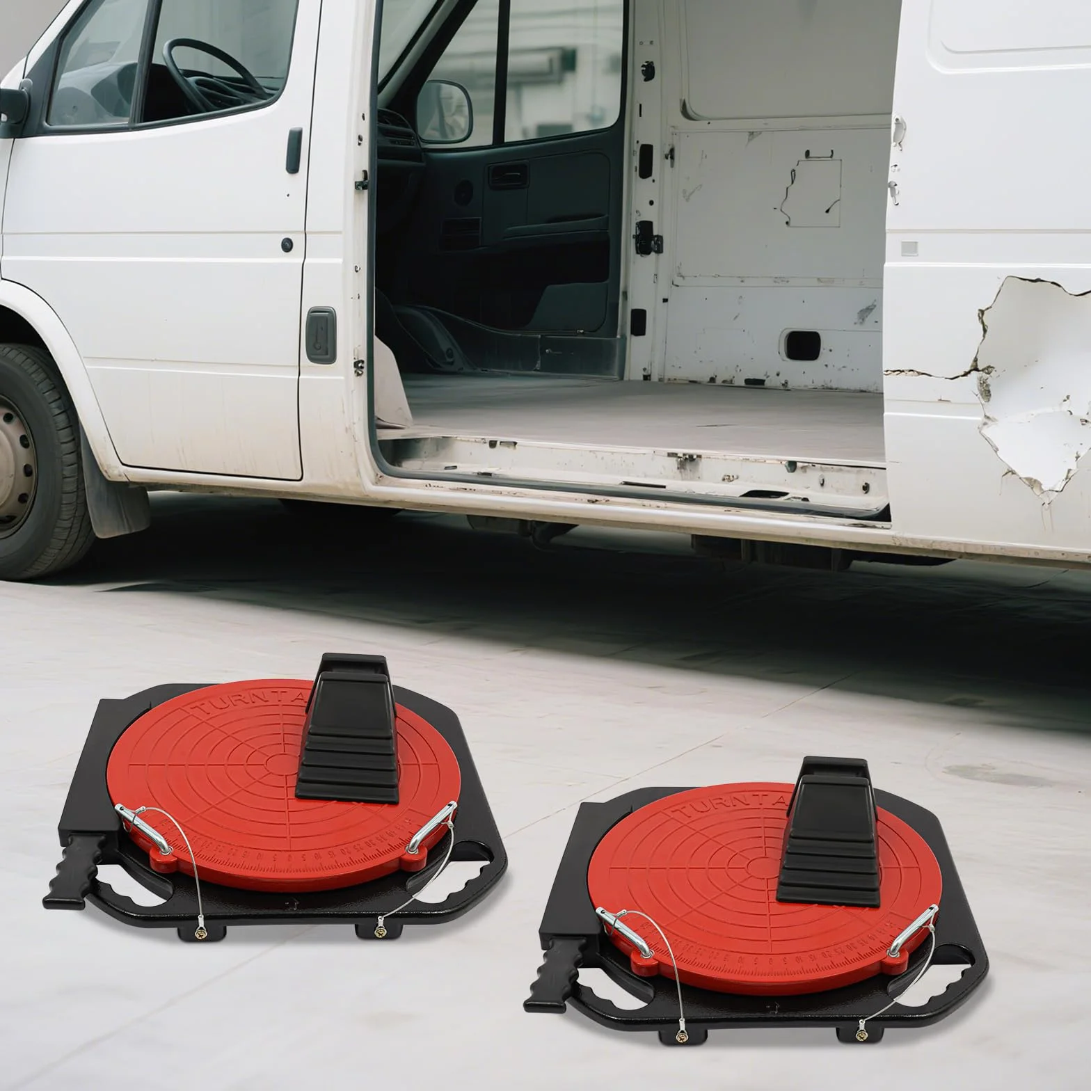 Piastra girevole per allineamento ruota 3T lega di alluminio auto camion