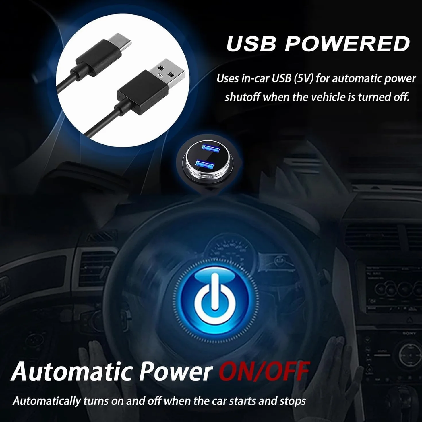 HUD Display velocità per Auto per Mini Cooper SE Convertible John Cooper Works Electric, Display Digitale velocità HUD Head-Up Display Tachimetro Digitale Head-Up Display,White