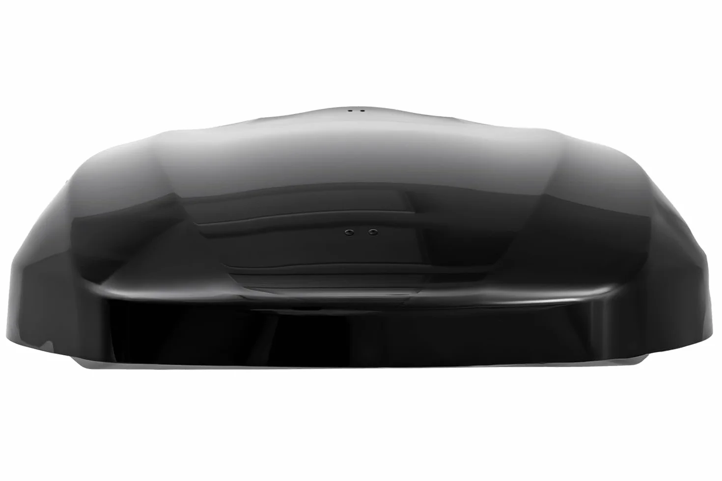 Box da Tetto Skugga L 660 Nero Lucido 300 Litri, Portabagagli Auto Aerodinamico Basso 28 cm, Portata 75 kg con Apertura Bidirezionale e Perfect System