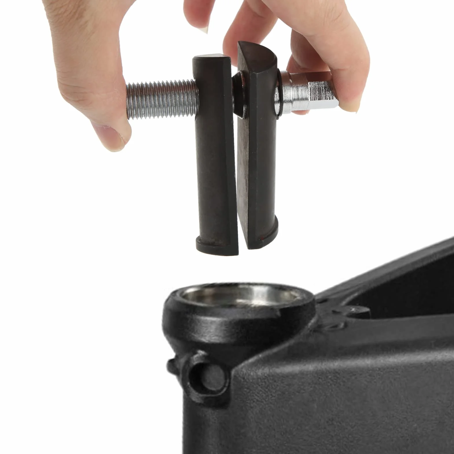 Estrattore Gabbia Cuscinetto Sterzo Moto Universale 28,6-66,7mm Utensile Rimozione Officina