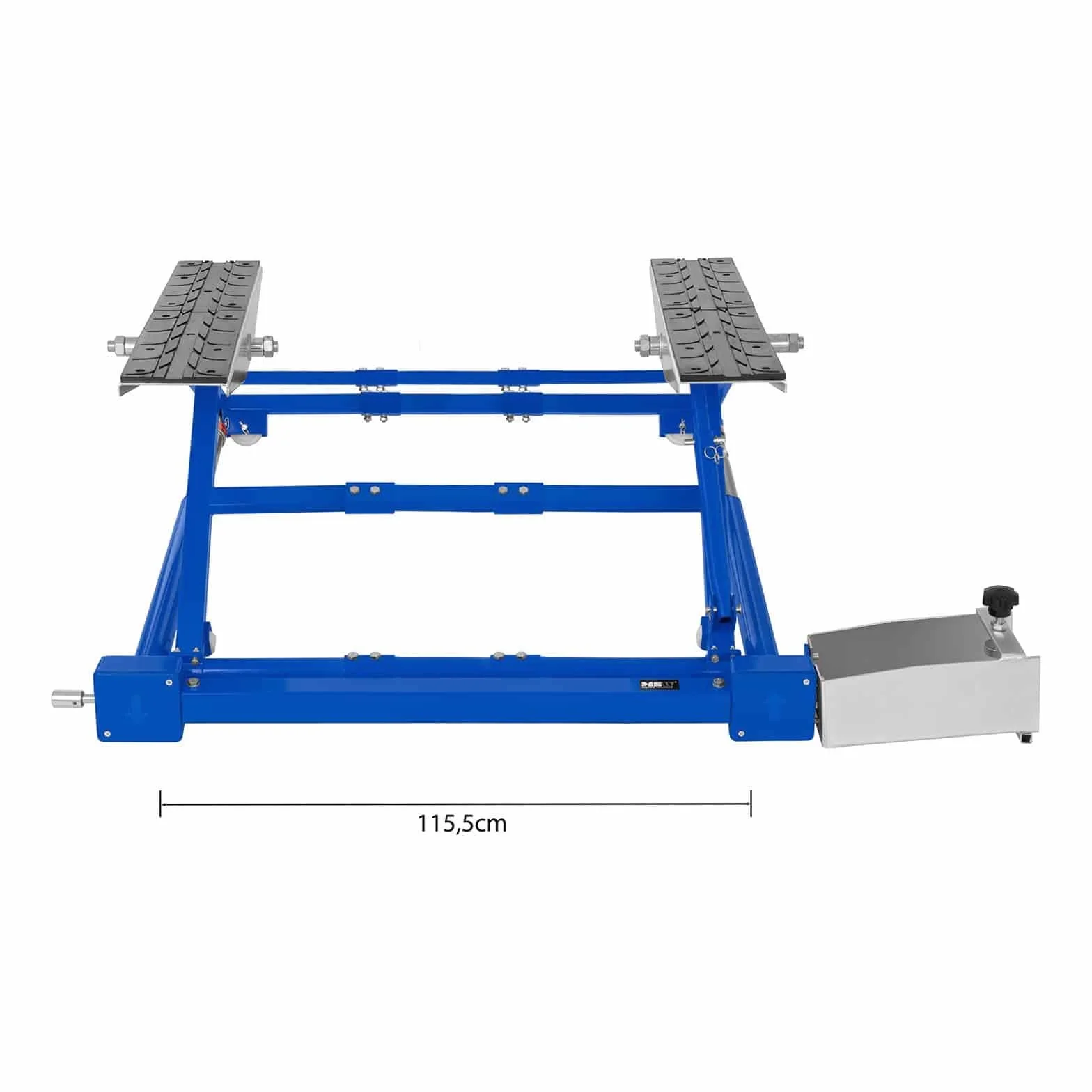 MSW Sollevatore Auto Portatile Cric per Veicoli MSW-HB-1500 (1.500 kg, Da 150 a 585 mm, Acciaio, 1.300 mm)