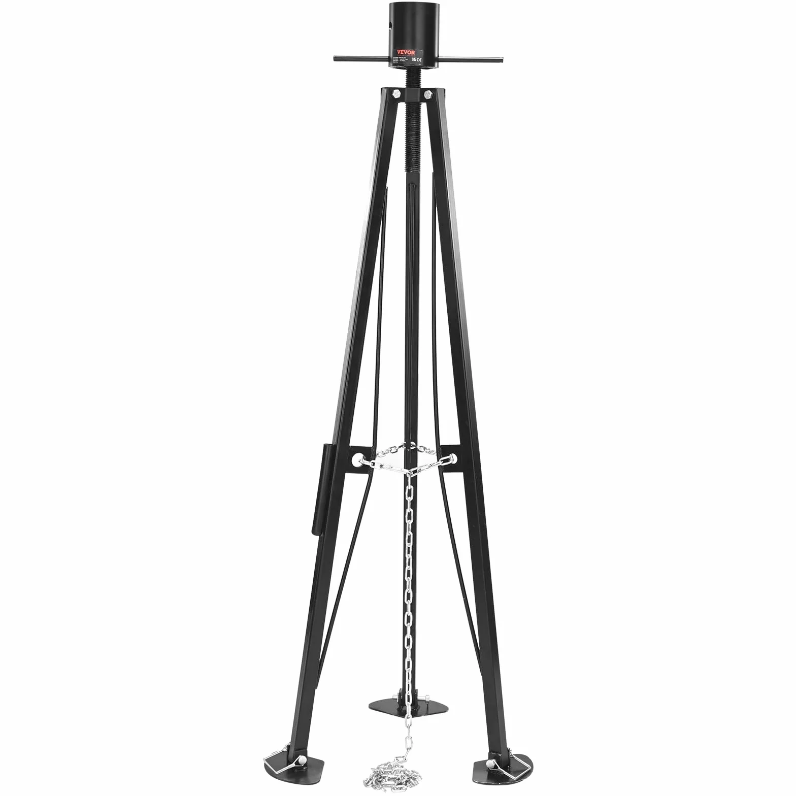 VEVOR Sollevatore stabilizzatore per camper 1 pezzo, 880-1450 mm, altezza regolabile, 2,27 t, capacità di carico 200 x 200 x 1326 mm, supporto per roulotte