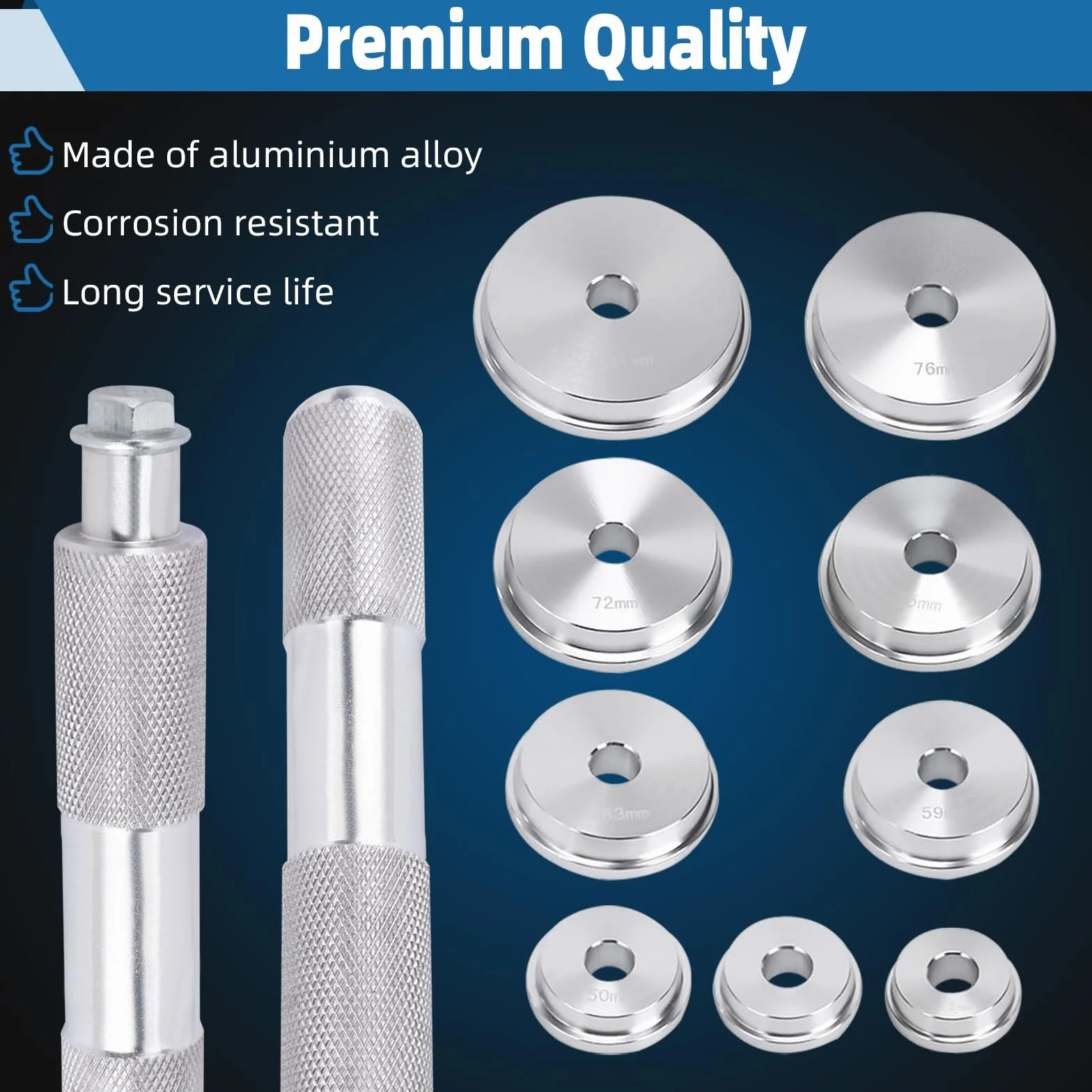 FreeTec Simmerring guarnizioni cuscinetti ruota estrattore strumento 9 dimensioni