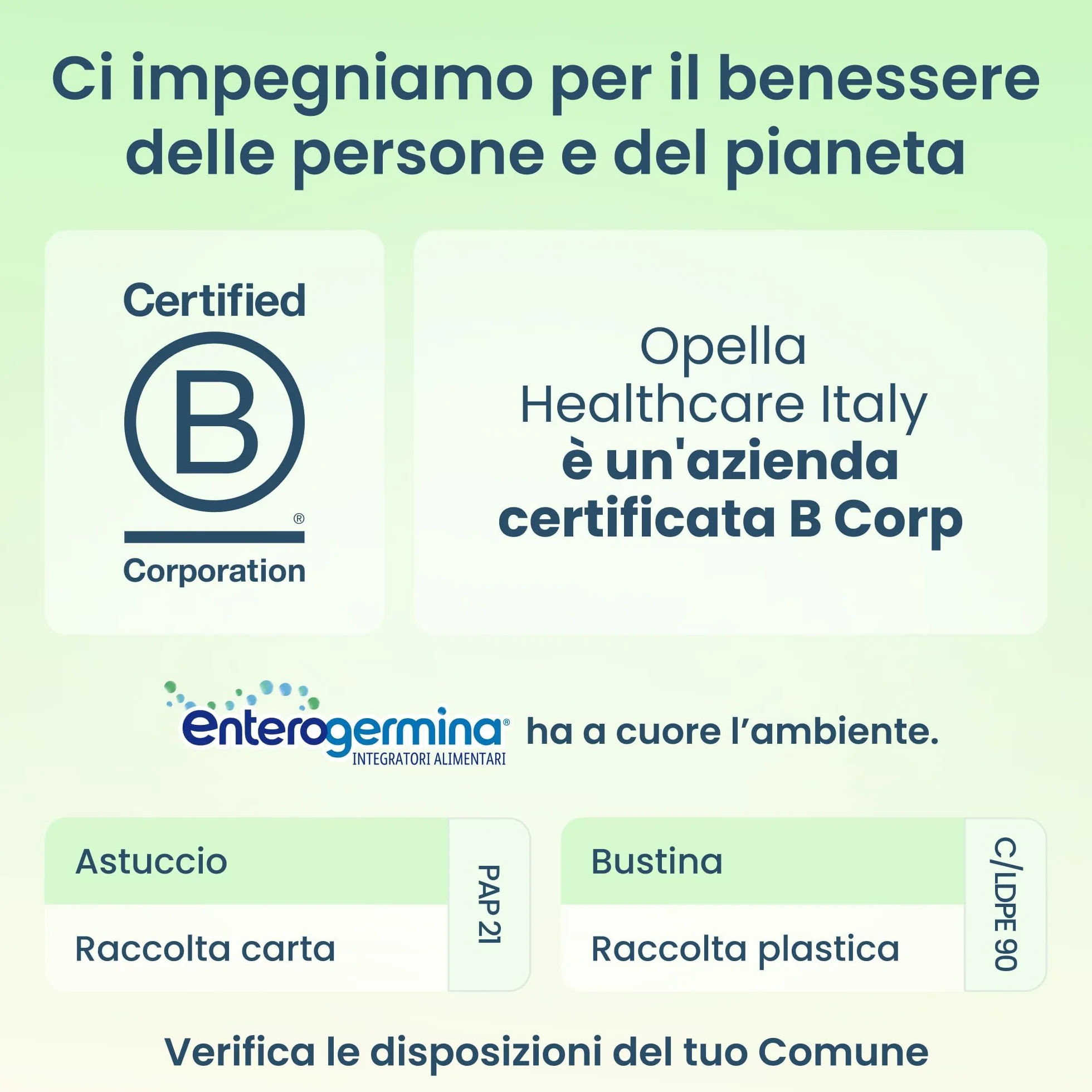 Enterogermina Gonfiore Probiotici Prebiotici Adulti Integratori Enzimi Digestivi Estratti Vegetali Pancia Gonfia Gonfiore Addominale 20 Bustine Gusto Pesca