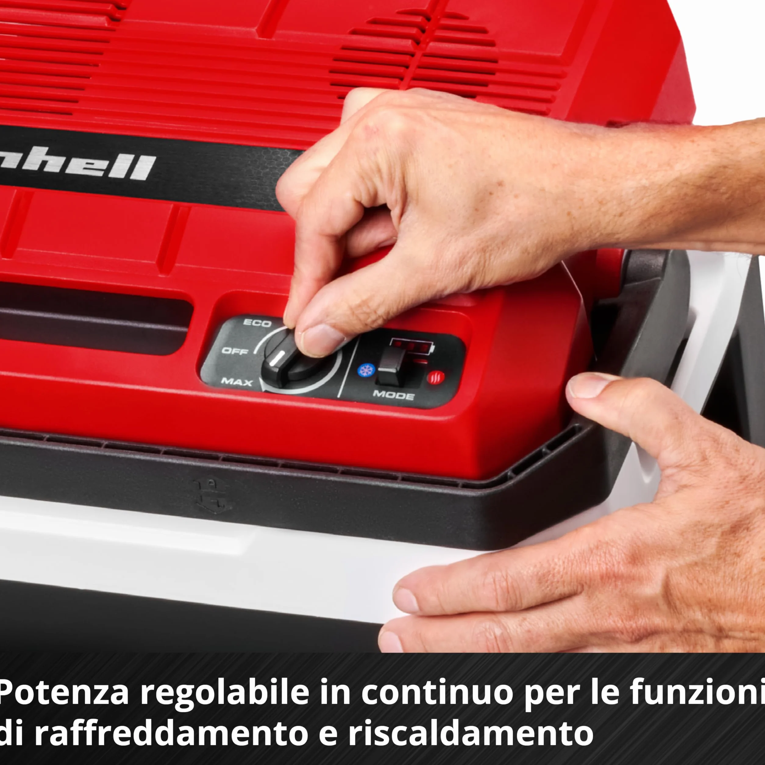 Einhell TE-COL 18/27 Li-Solo Power X-Change 18 V 27 l chłodzenie i ogrzewanie hybrydowy 230 V