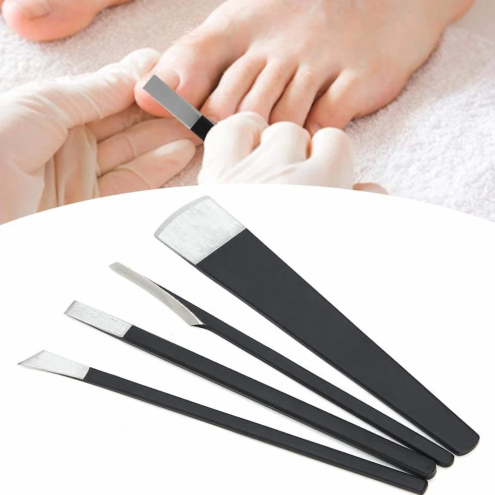 Kit di Coltelli da Pedicure in Acciaio Inossidabile per Rimozione Calli