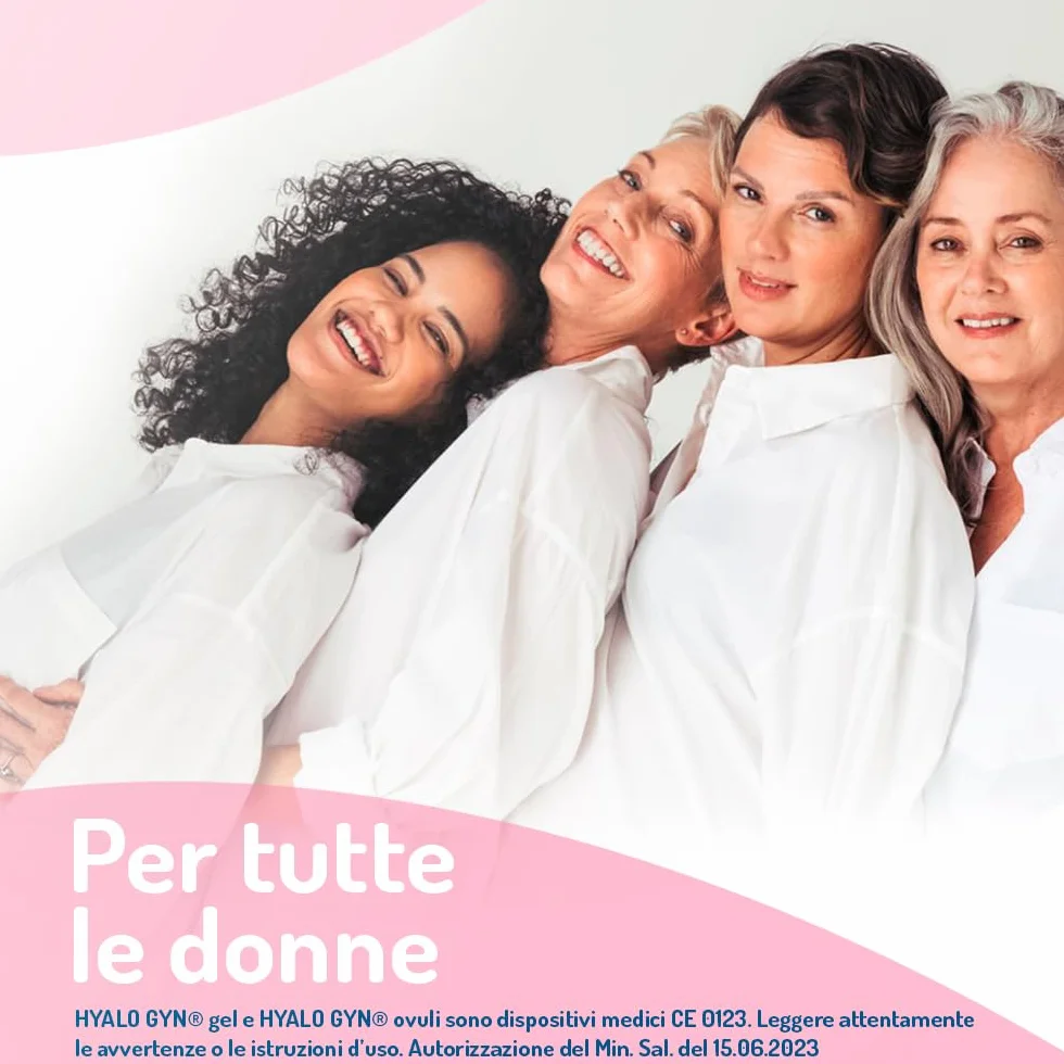 Hyalo Gyn Gel Idratante Contro la Secchezza Vaginale 10 Applicatori Monodose 4 g Acido Ialuronico 0,2%