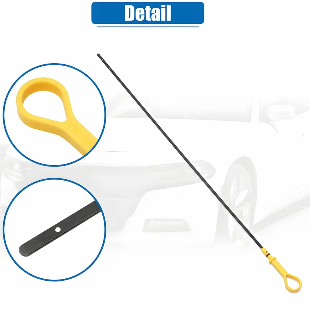 Astina Livello Olio Motore Suzuki 588mm Dipstick Olio Motore Auto Compatible for Grand Vitara Swift RS415 EZC21S Ignis RG413 FHX51S Liana RH416 ERA31S - 16910-69G01-000 1691069G01