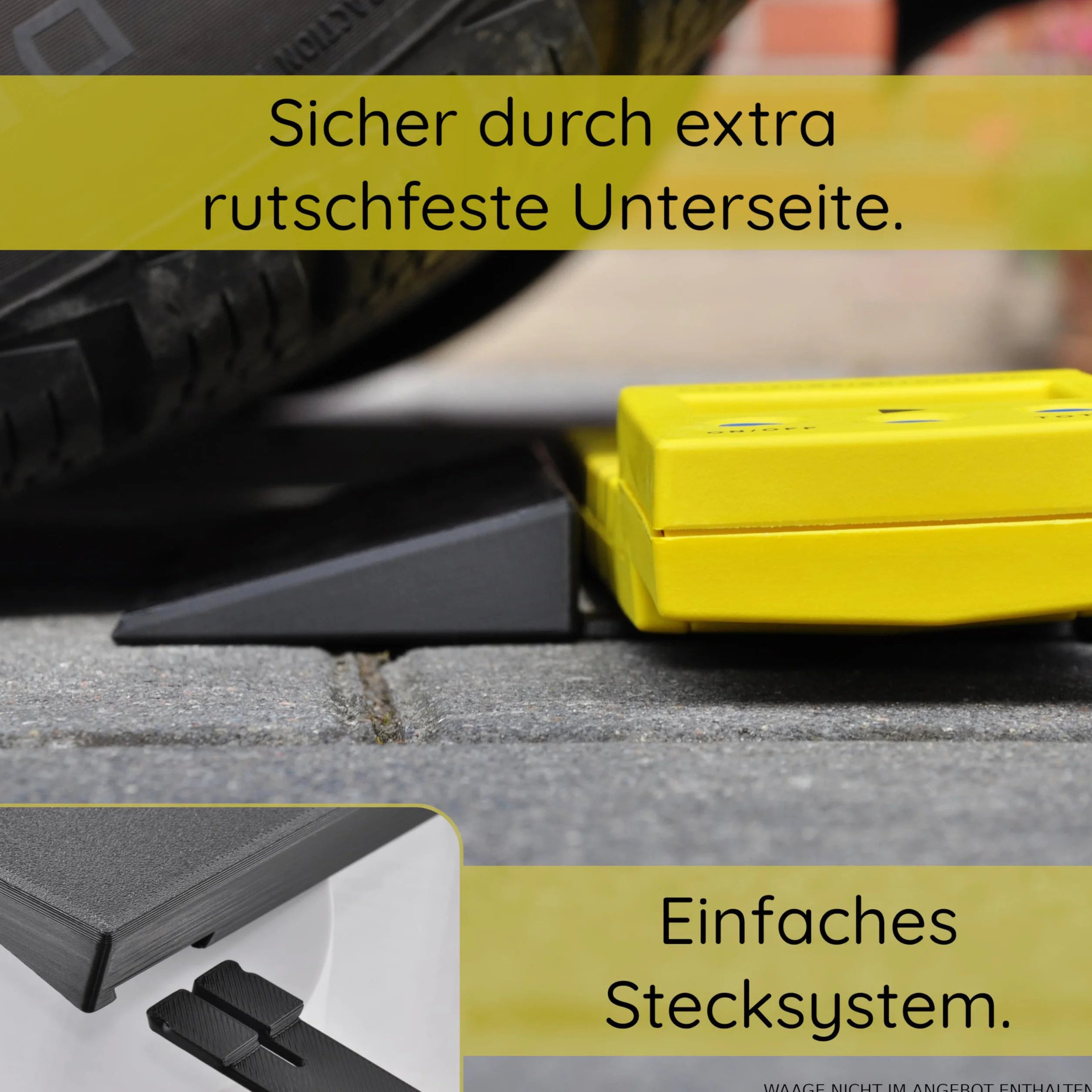 Reich BergerCaravan - Rampa di carico per pesapersone e rimorchi per camper Easy Driver