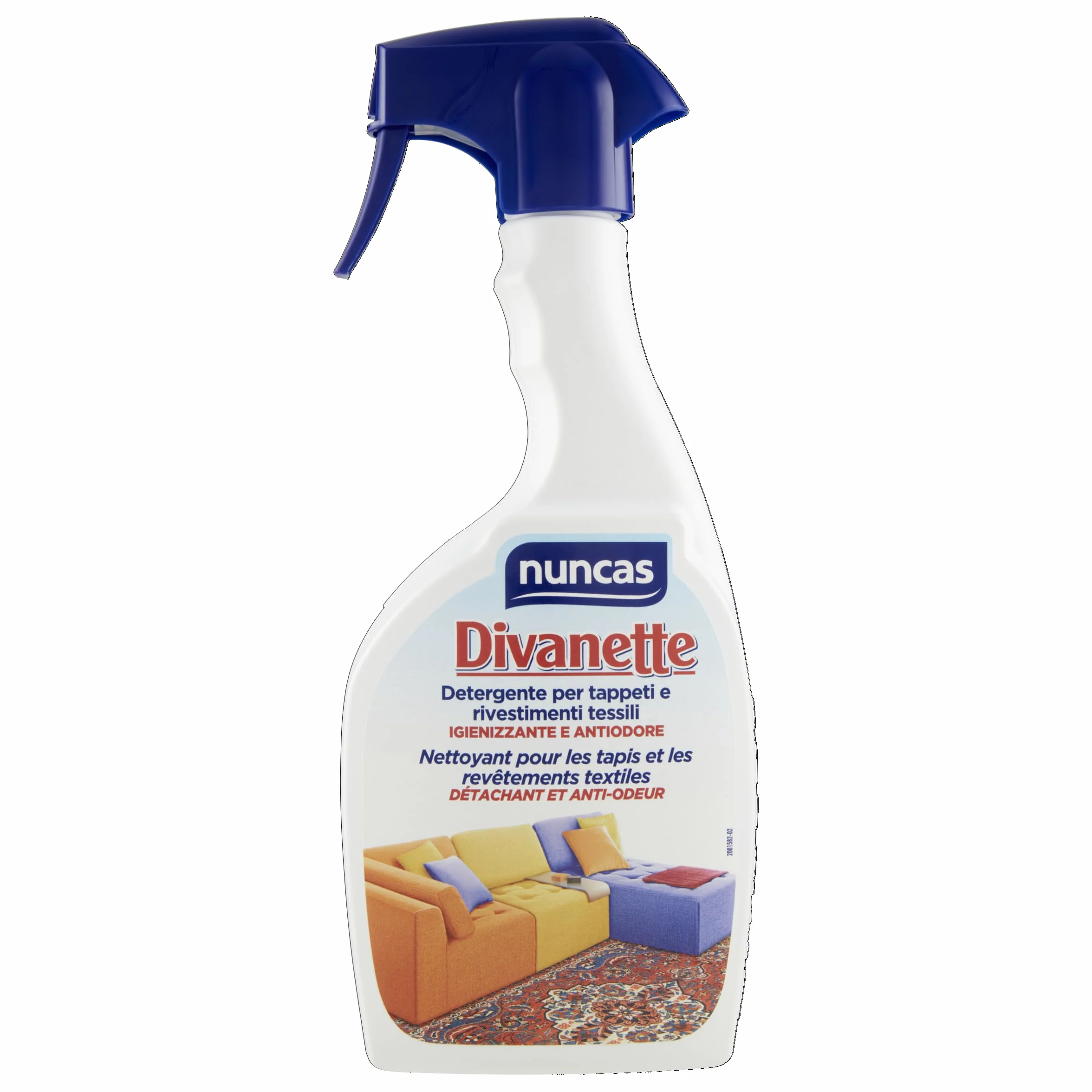 Nuncas Divanette Detergente Tappeti e Rivestimenti Tessili 500ml