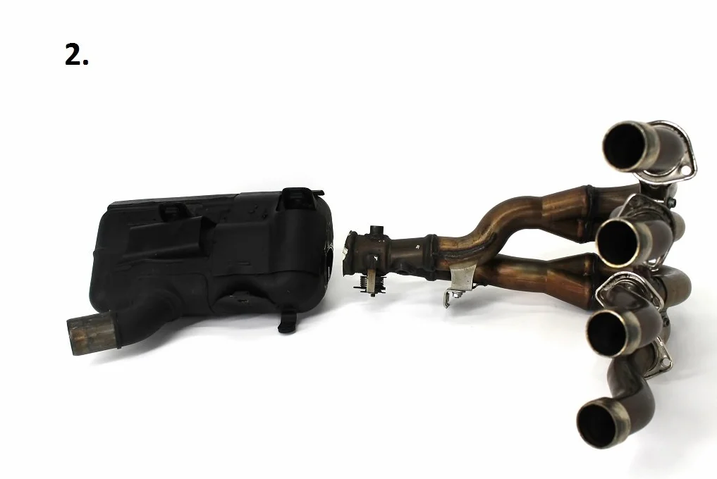 DOMINATOR Collettore di raccordo centrale compatibile con GSXR 600 K8 K9 L0 2008-2010