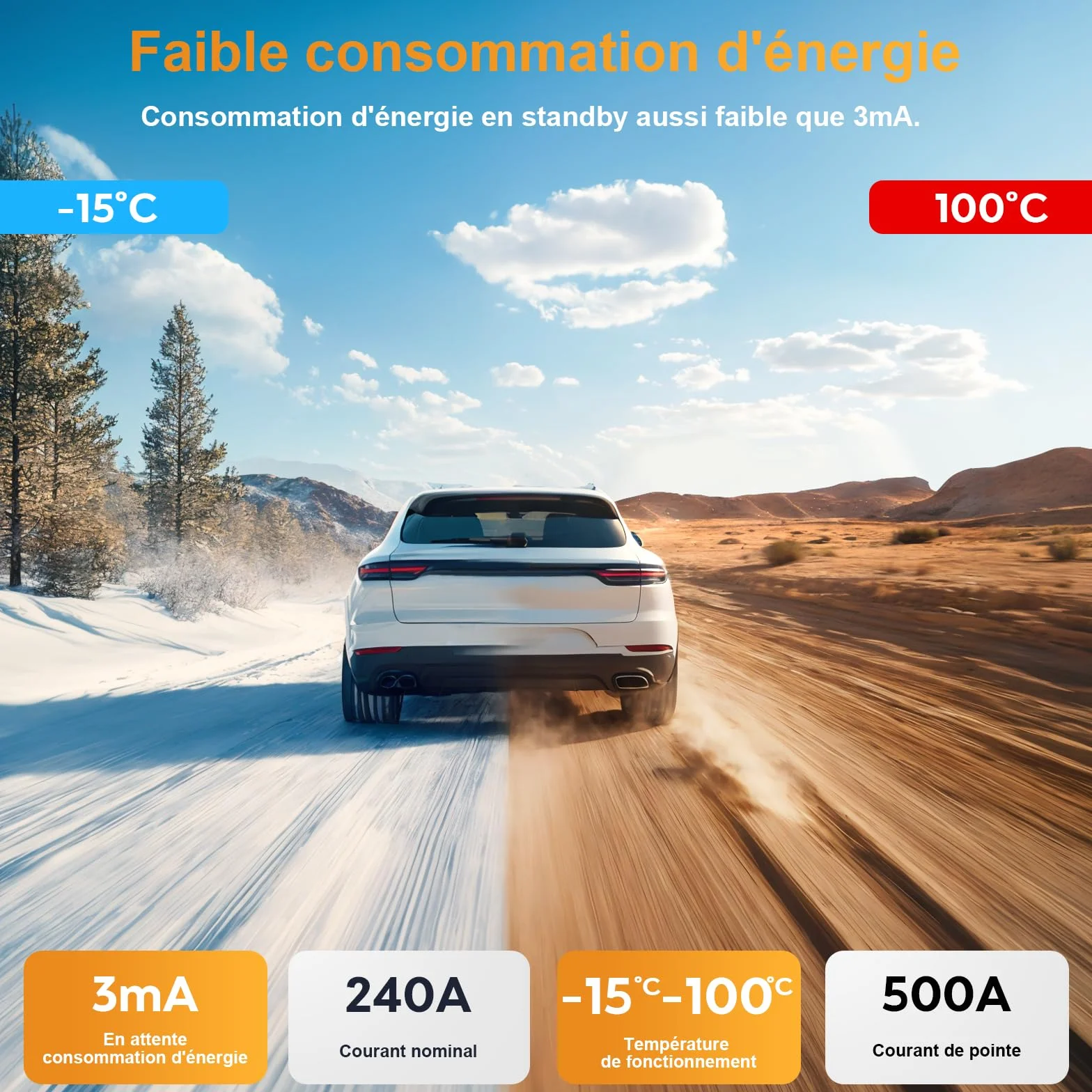 Stacca Batteria per Auto 12V 240A, Interruttore di Isolamento della Batteria Staccabatteria Automatico Antifurto Auto Senza Fili con Telecomando per Auto RV ATV Camion Barca Trattore