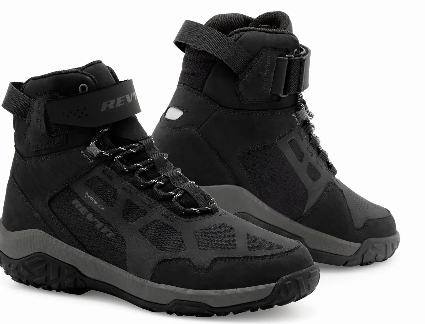 Revit Descent H2O Scarpe Moto (Black/Red/White,47)
