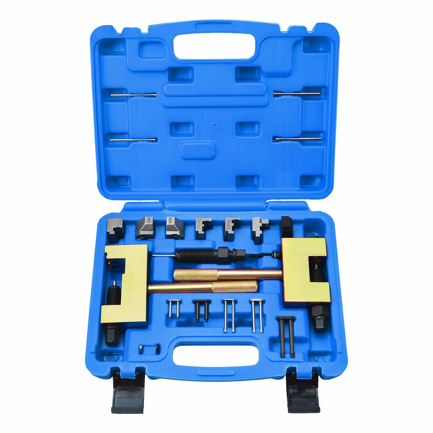 Attrezzo per rivettare Catene di distribuzione del Motore, Kit di Strumenti di Installazione per rimozione Compatibile con Mercedes Benz M271 M272 M273 M274 M276 Motore