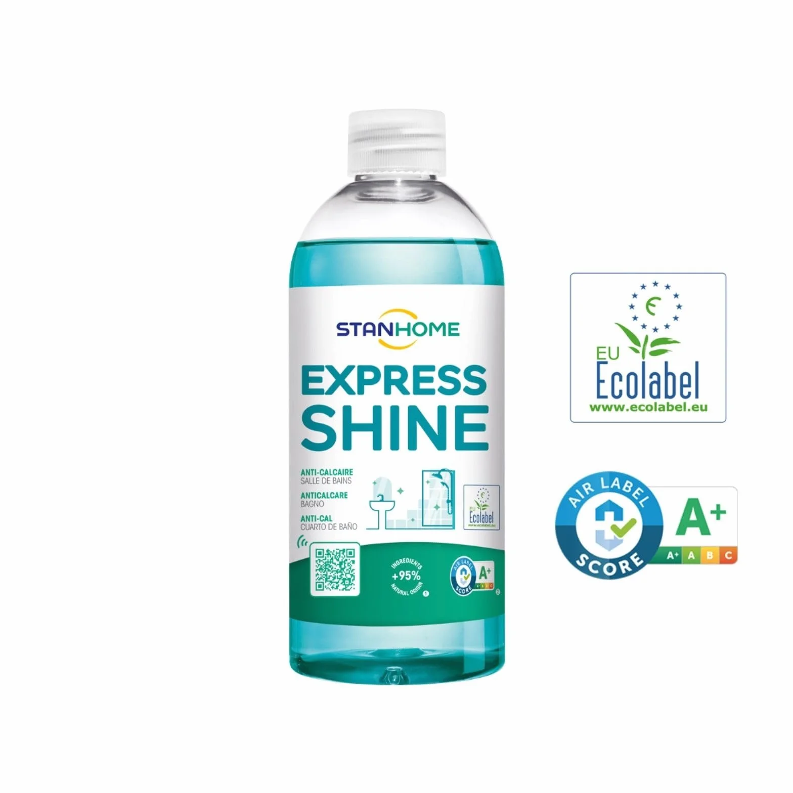 STANHOME Spray Anticalcare Bagno EXPRESS SHINE 500 ml