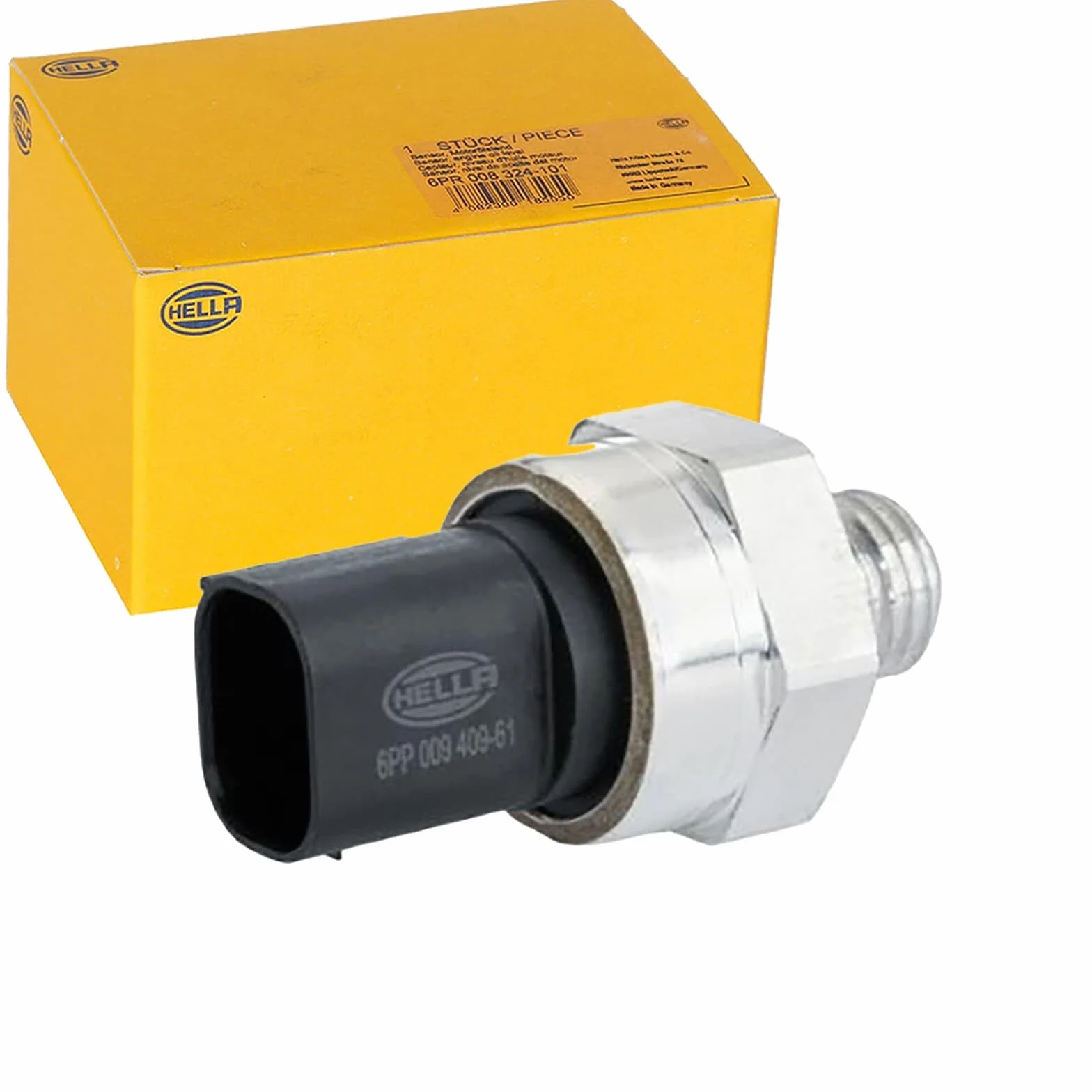 HELLA 6PP 009 409-611 Sensore Pressione gas scarico Raccordo a vite