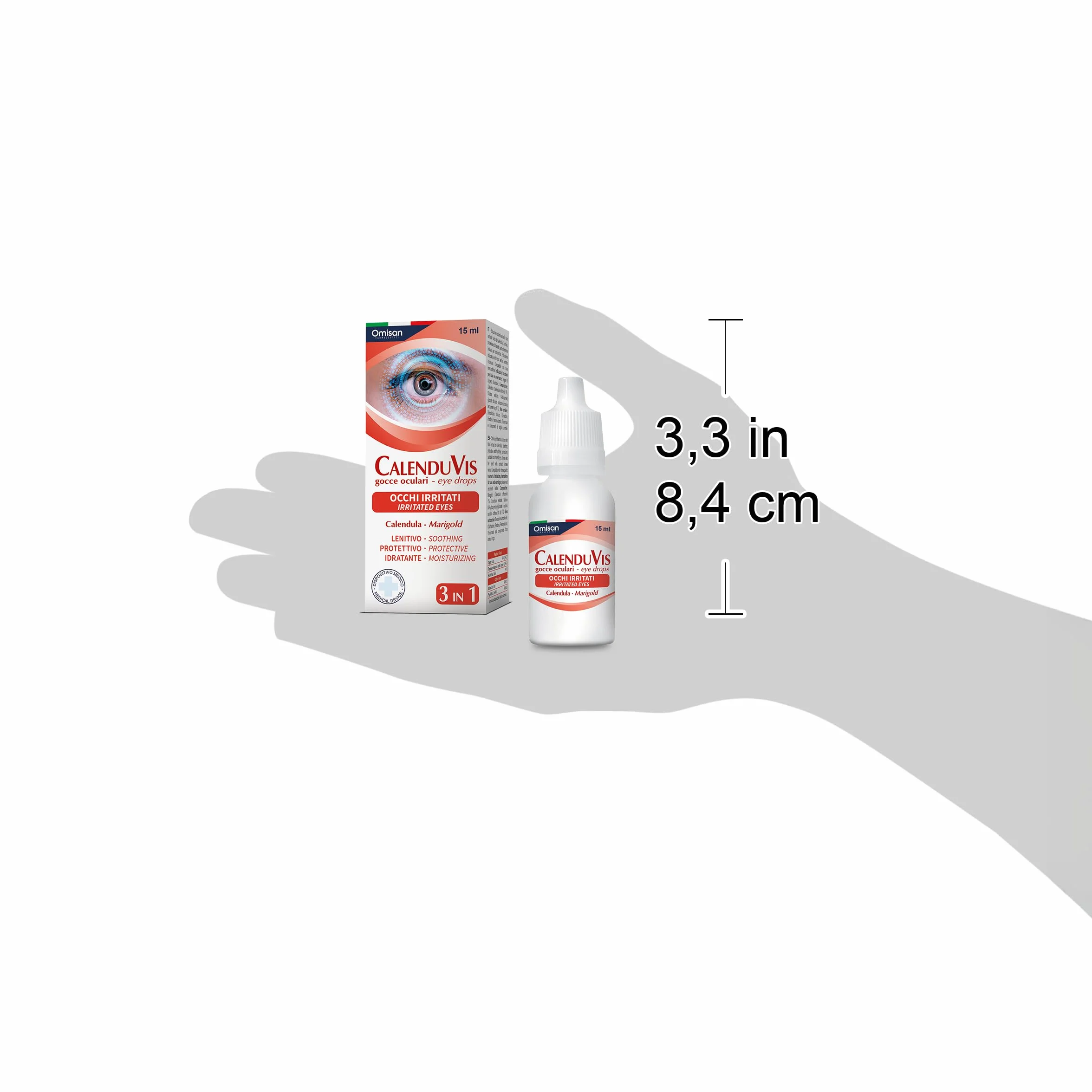 Calenduvis Gocce Oculari con Estratto di Calendula 15 ml