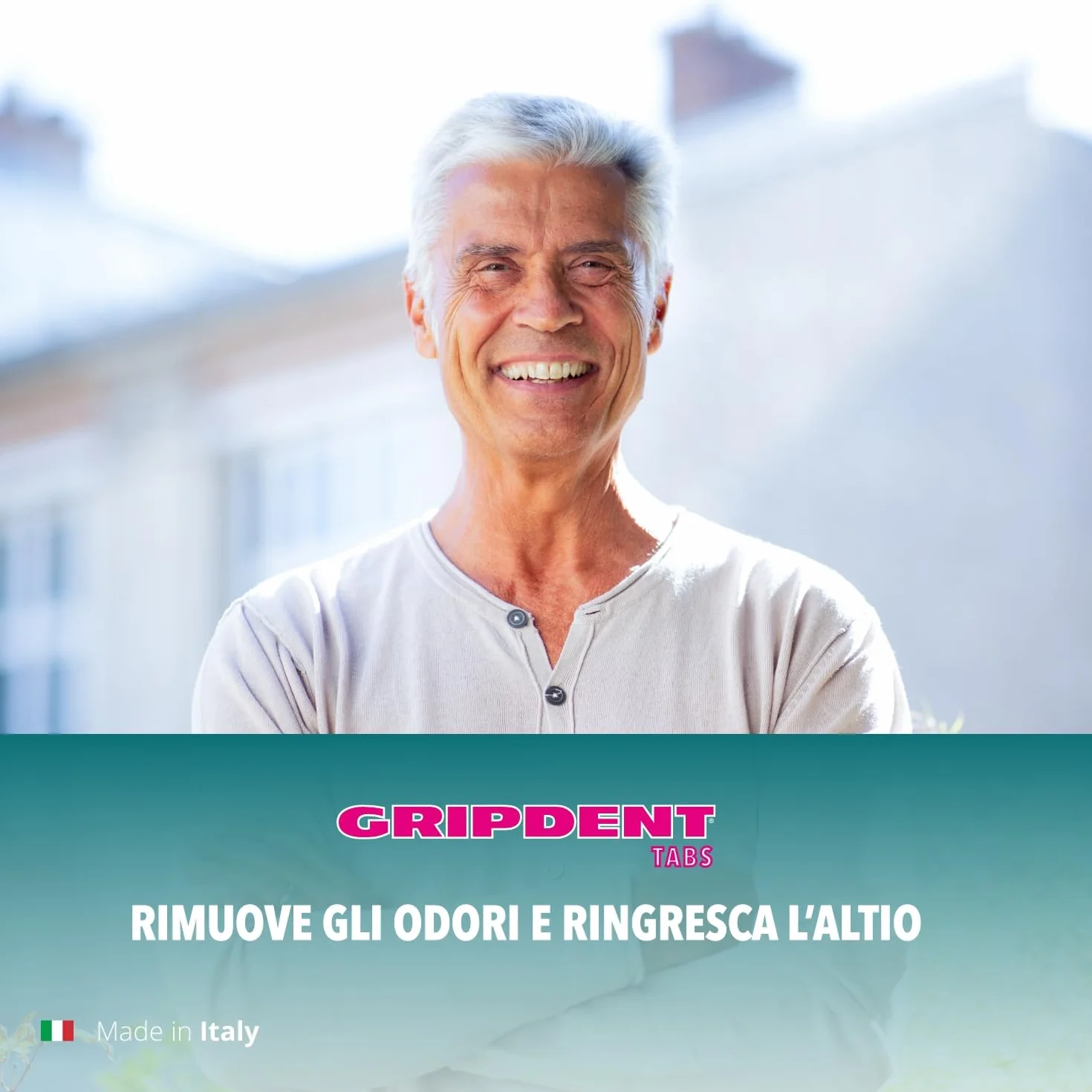 Gripdent Tabs 54 Compresse disinfettanti per dentiere, bites, paradenti
