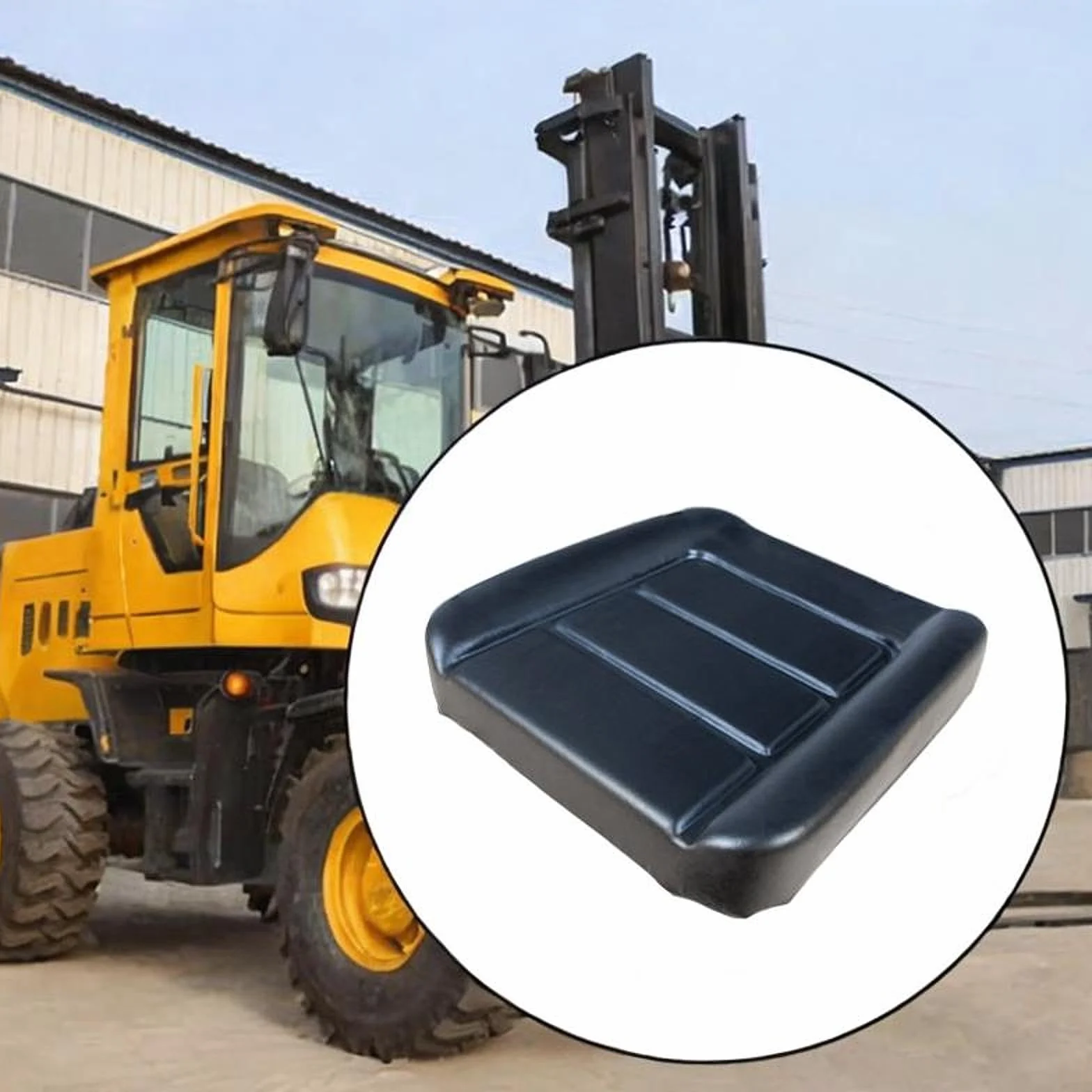 perfeclan Carrello elevatore del sedile del sedile del trattore veicoli agricoli caricatori installa facilmente trattori comodi sedile caricatore skid
