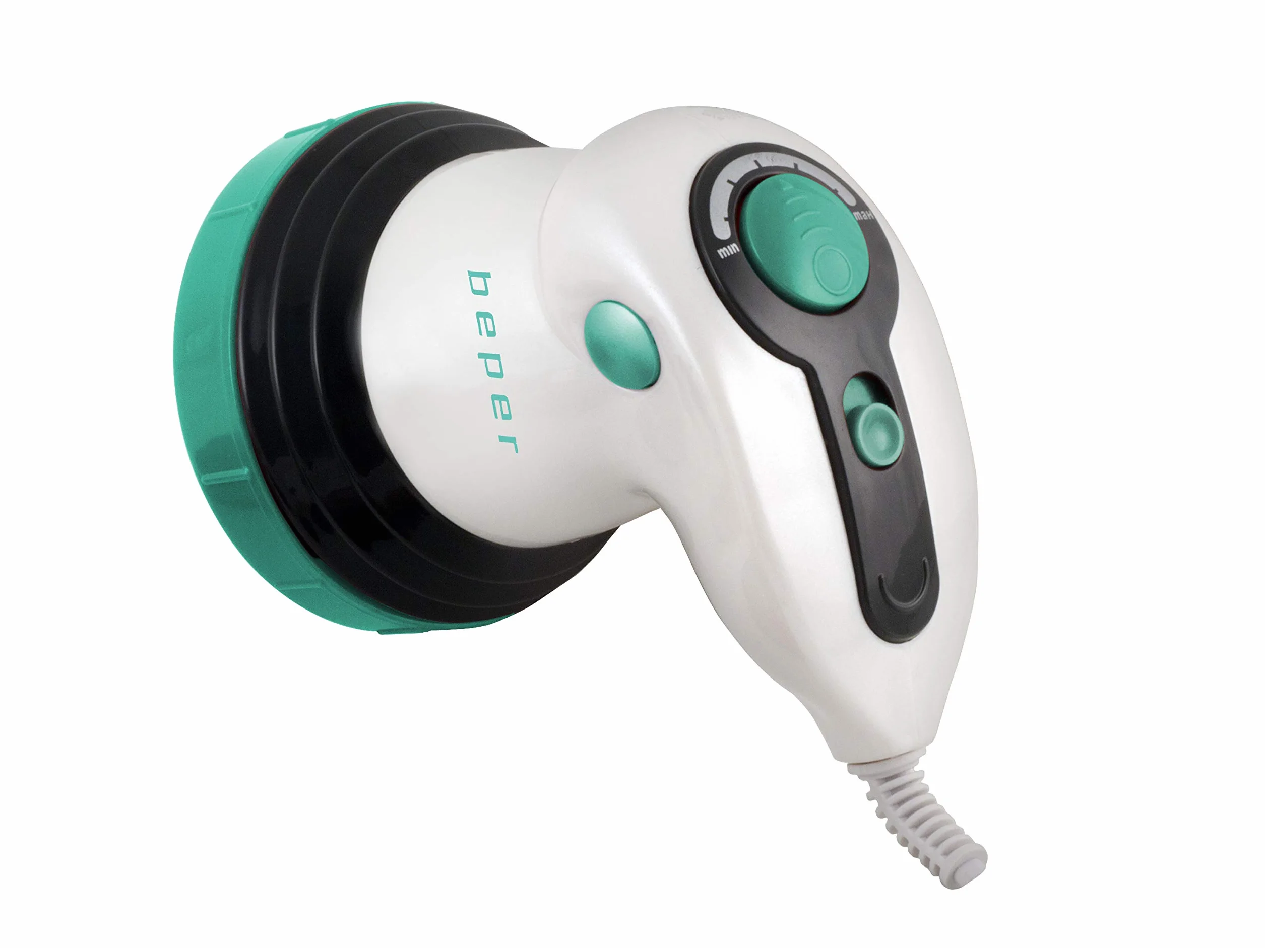 BEPER 40.500 Massaggiatore Anticellulite 4 in 1, Massaggio a Raggi Infrarossi, Tripla Azione Circolare, 25 W