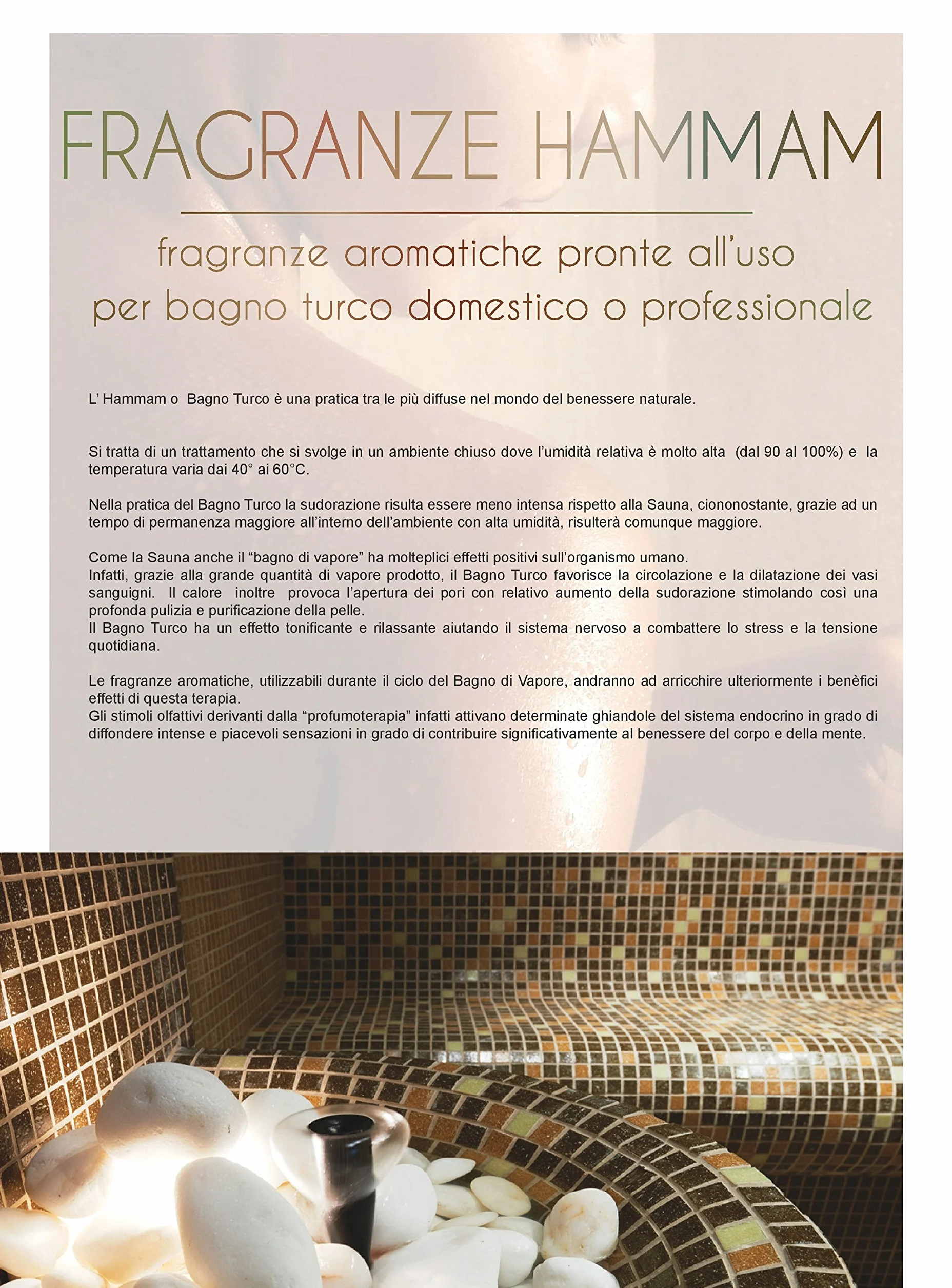 Fragranza Aromatica Concentrata BALSAMIC 5 LT Profumi per Hammam e Bagno Turco