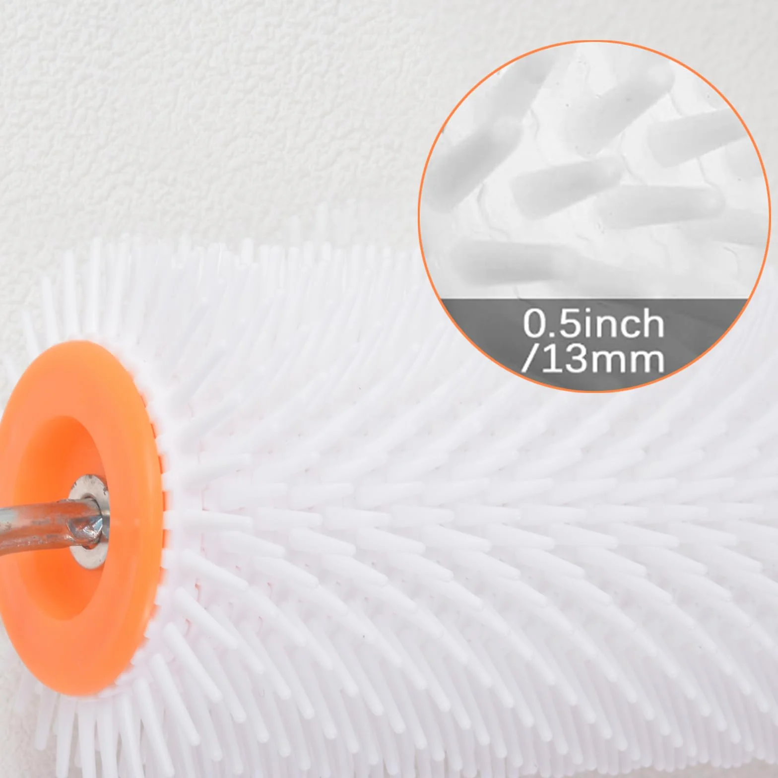 Rullo a Spuntoni 23cm, Rullo Frangibolle, Floor Preperation Roller, Strumento Autolivellante, Lunghezza Delle Punte 14 mm, per la Ventilazione Del Rivestimento Del Pavimento